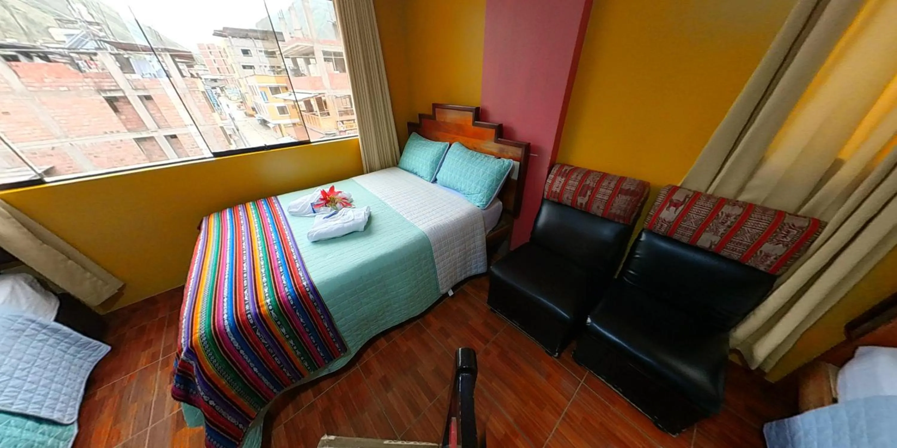 Bed in Yacumama Santa Teresa