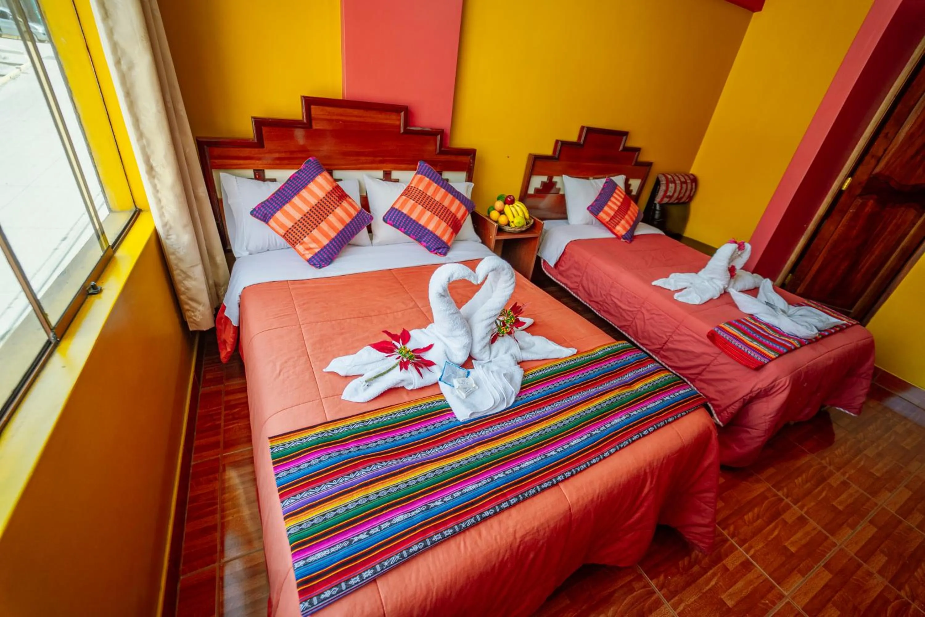 Bed in Yacumama Santa Teresa