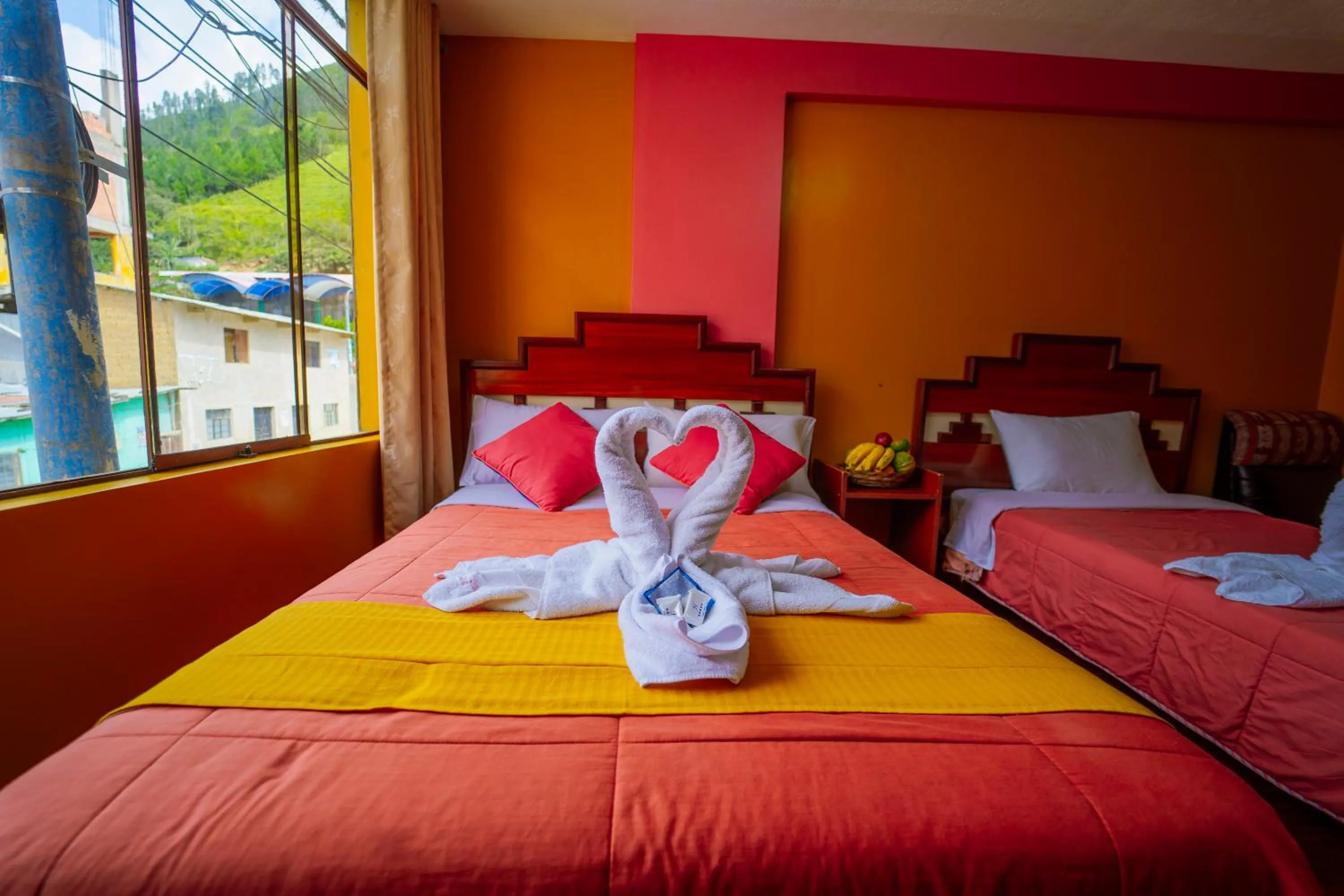 Bed in Yacumama Santa Teresa