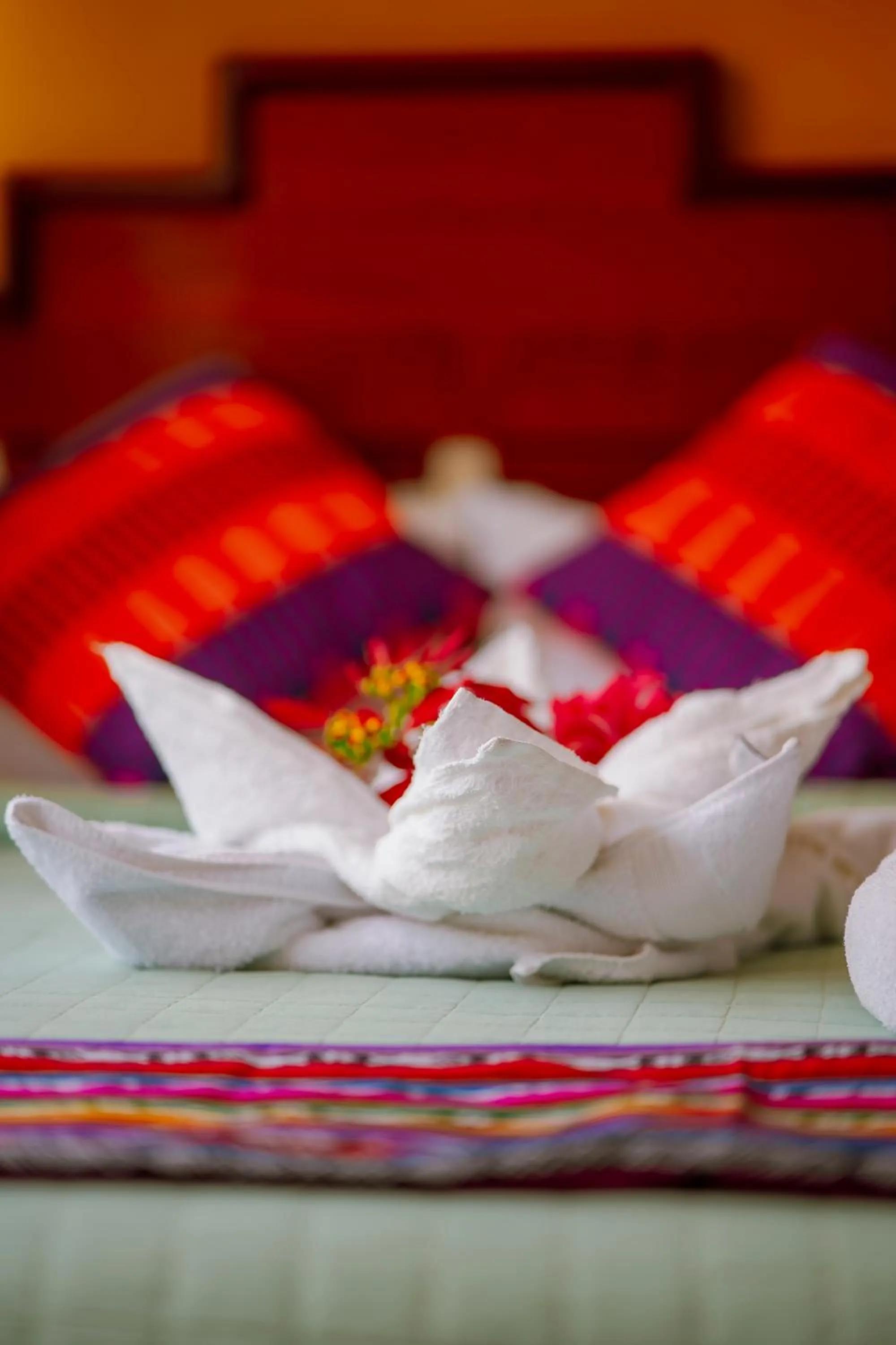 Bed in Yacumama Santa Teresa