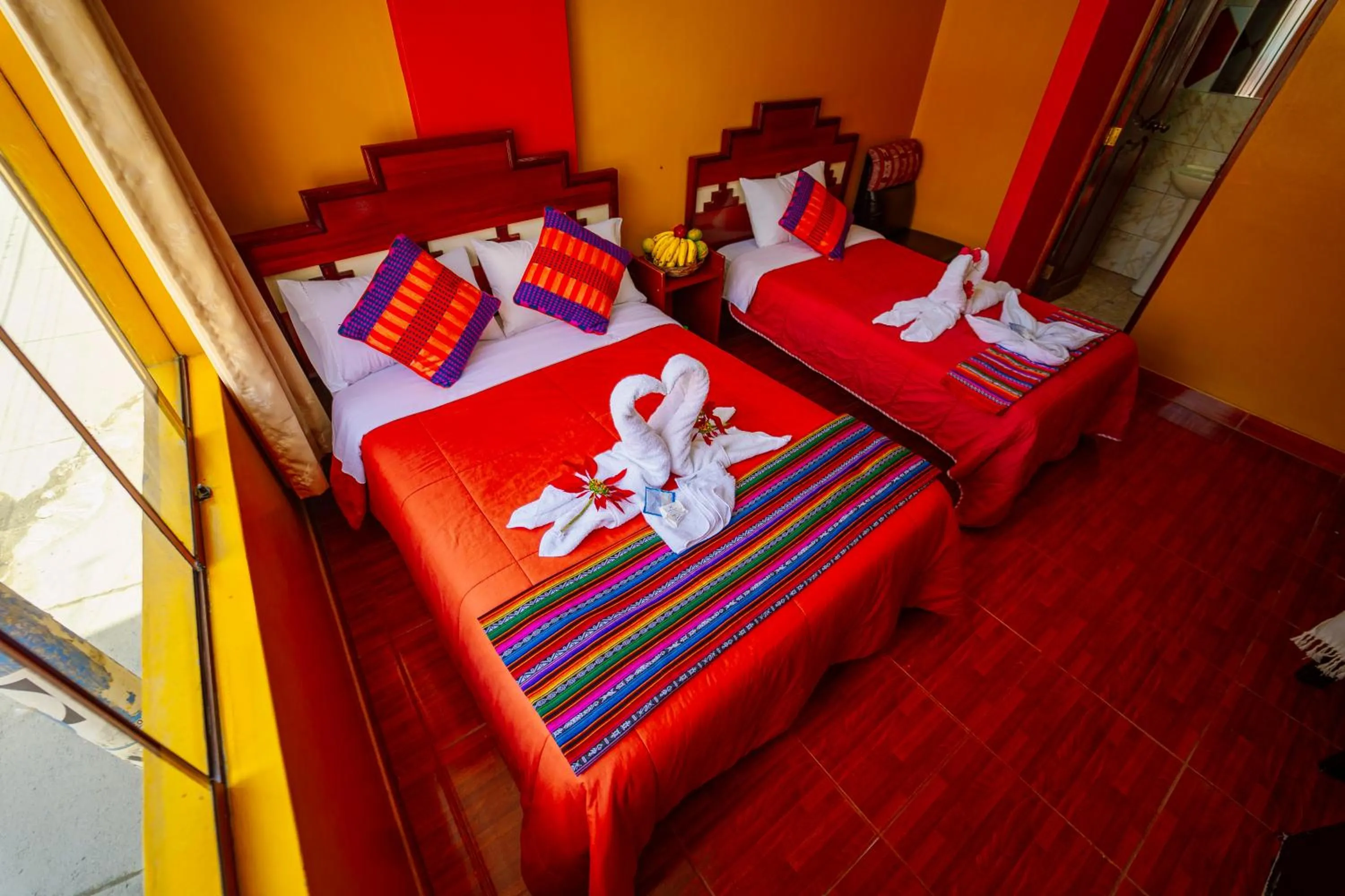 Bed in Yacumama Santa Teresa