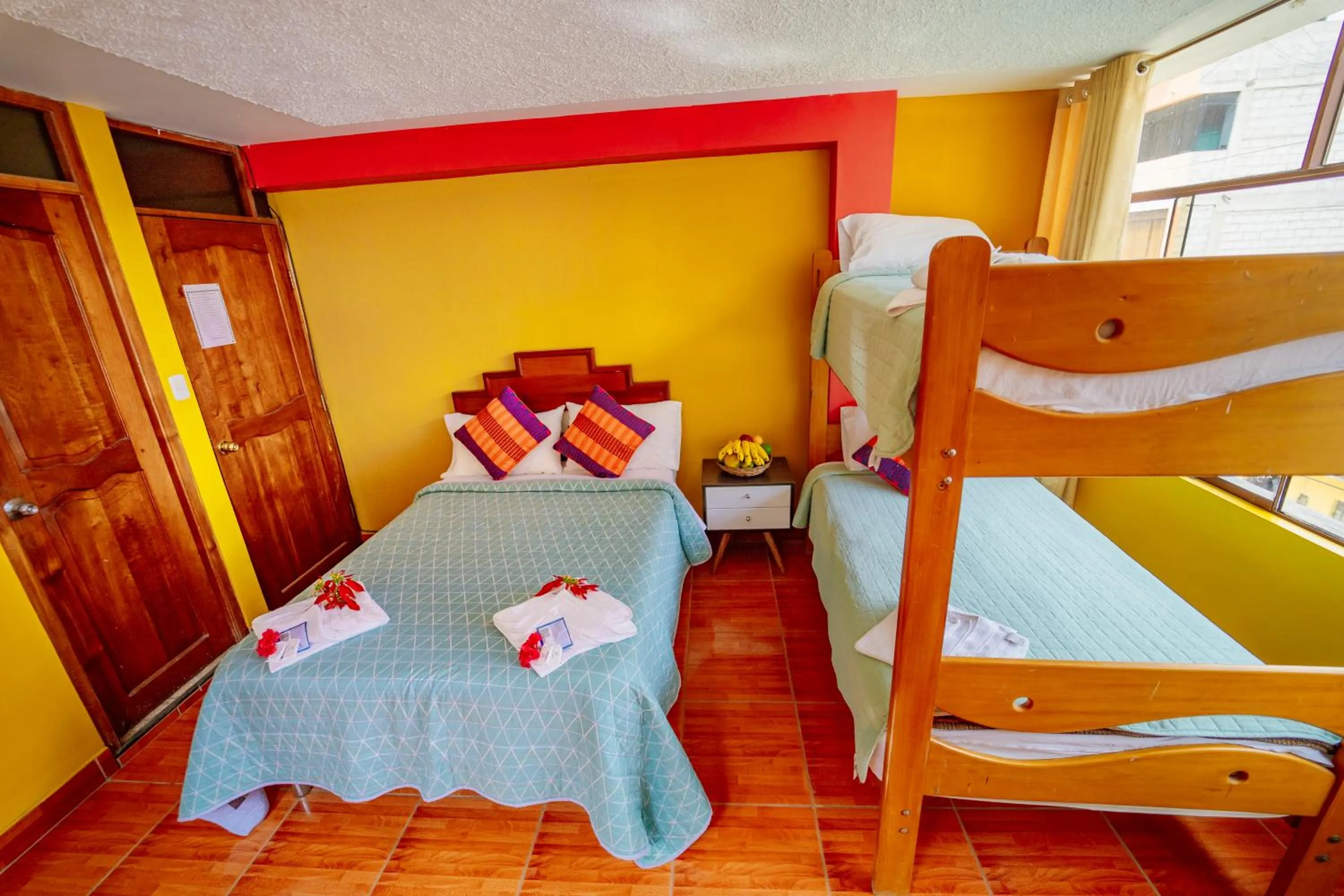 Bed in Yacumama Santa Teresa