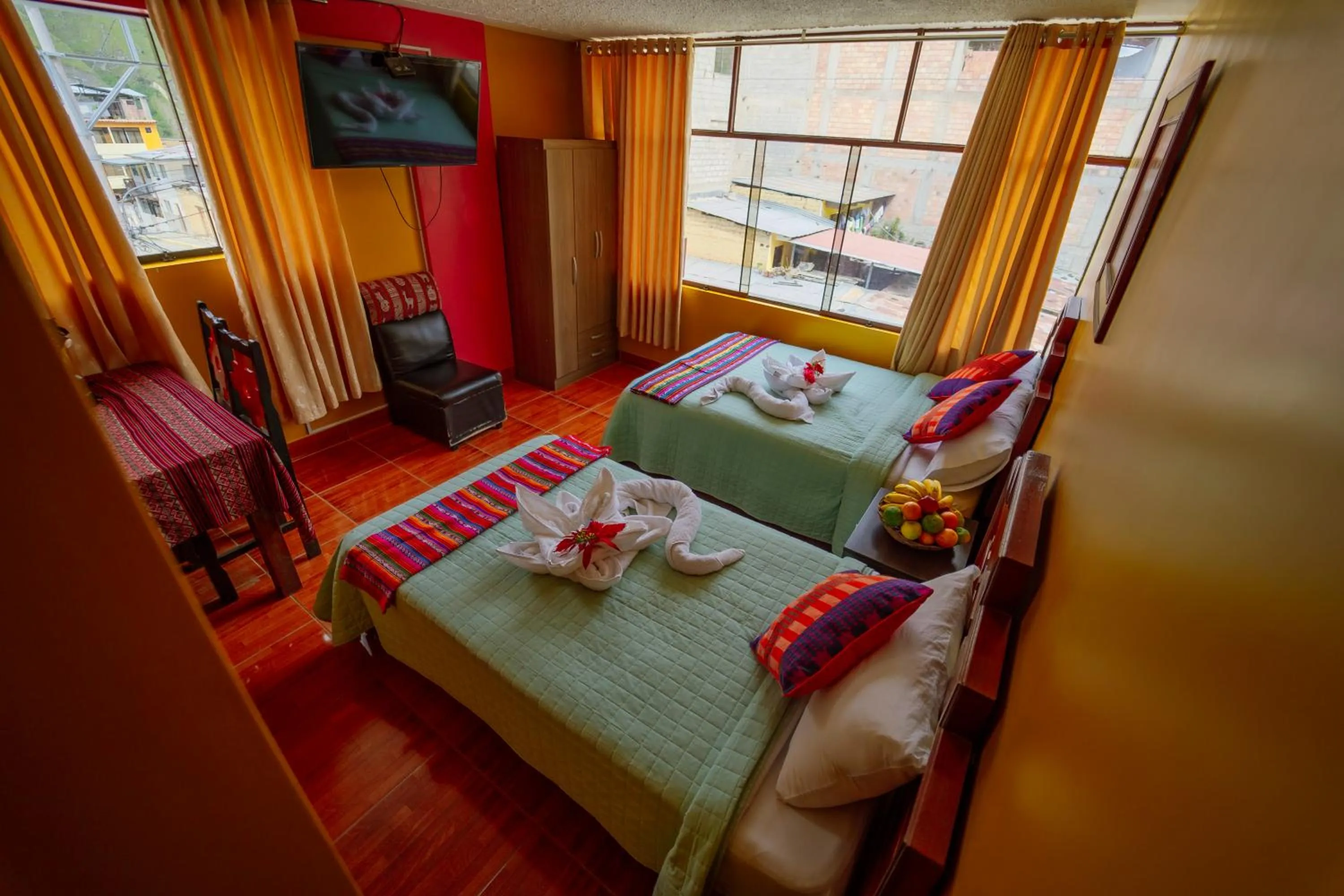 Bed in Yacumama Santa Teresa