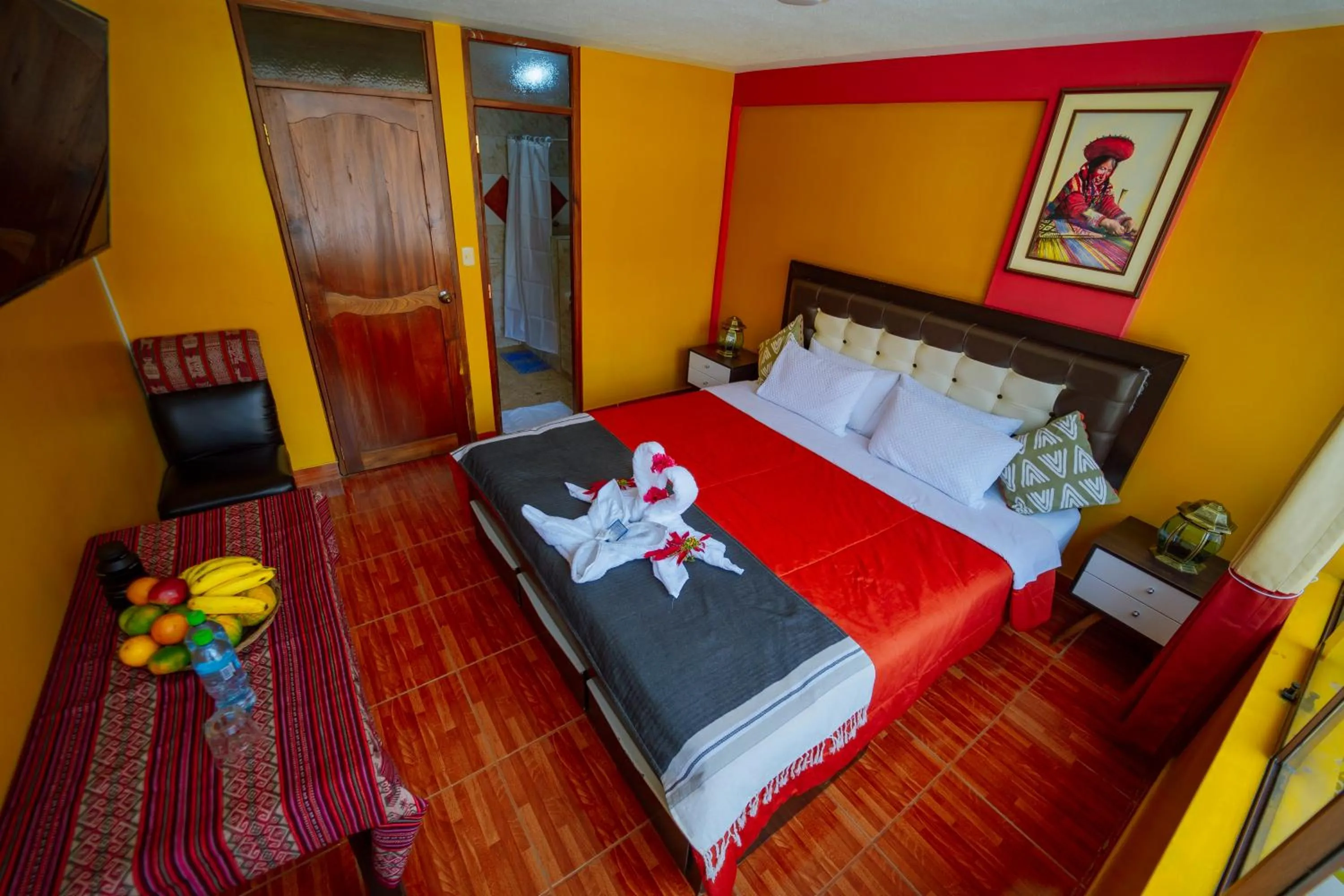 Bed in Yacumama Santa Teresa