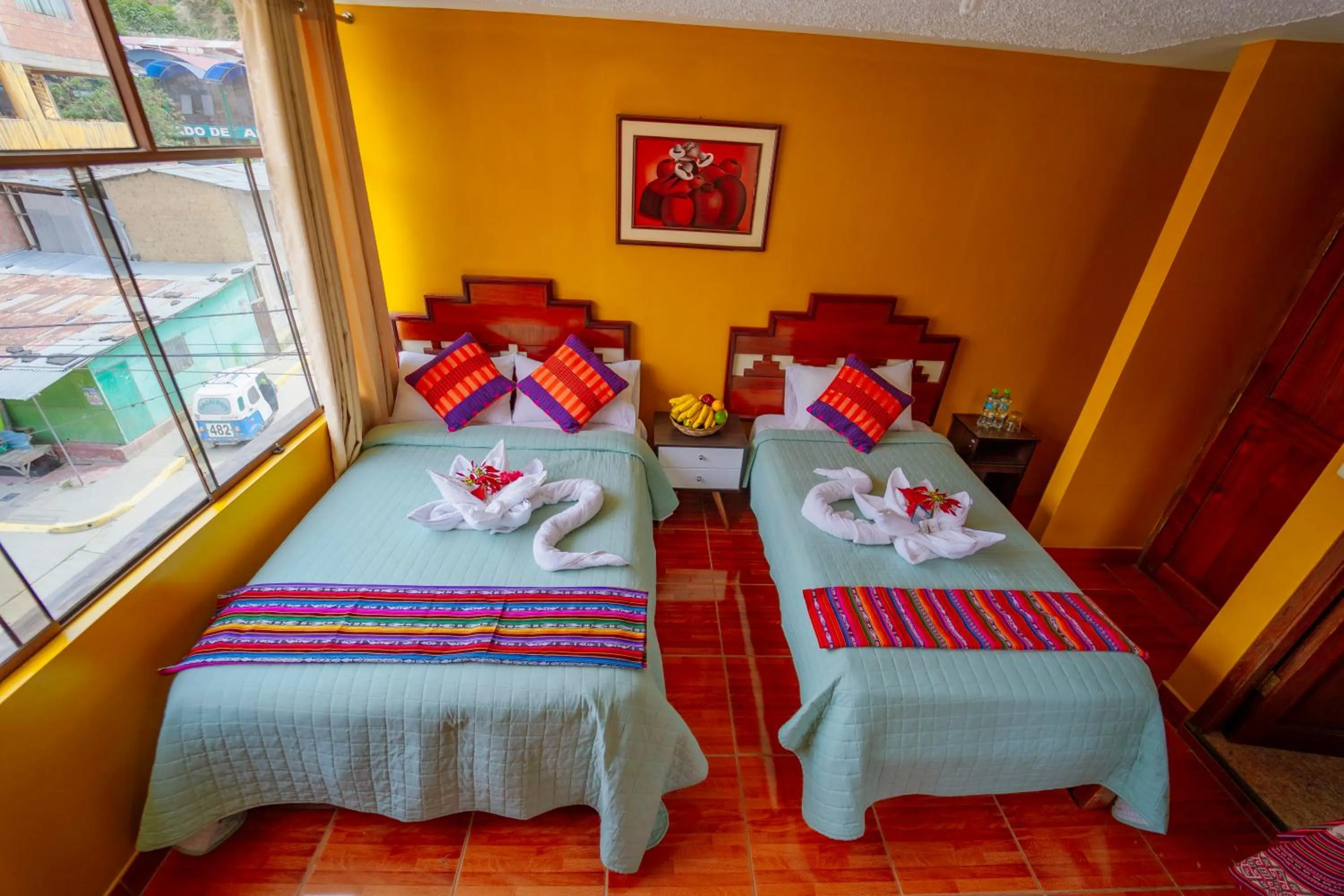 Bed in Yacumama Santa Teresa