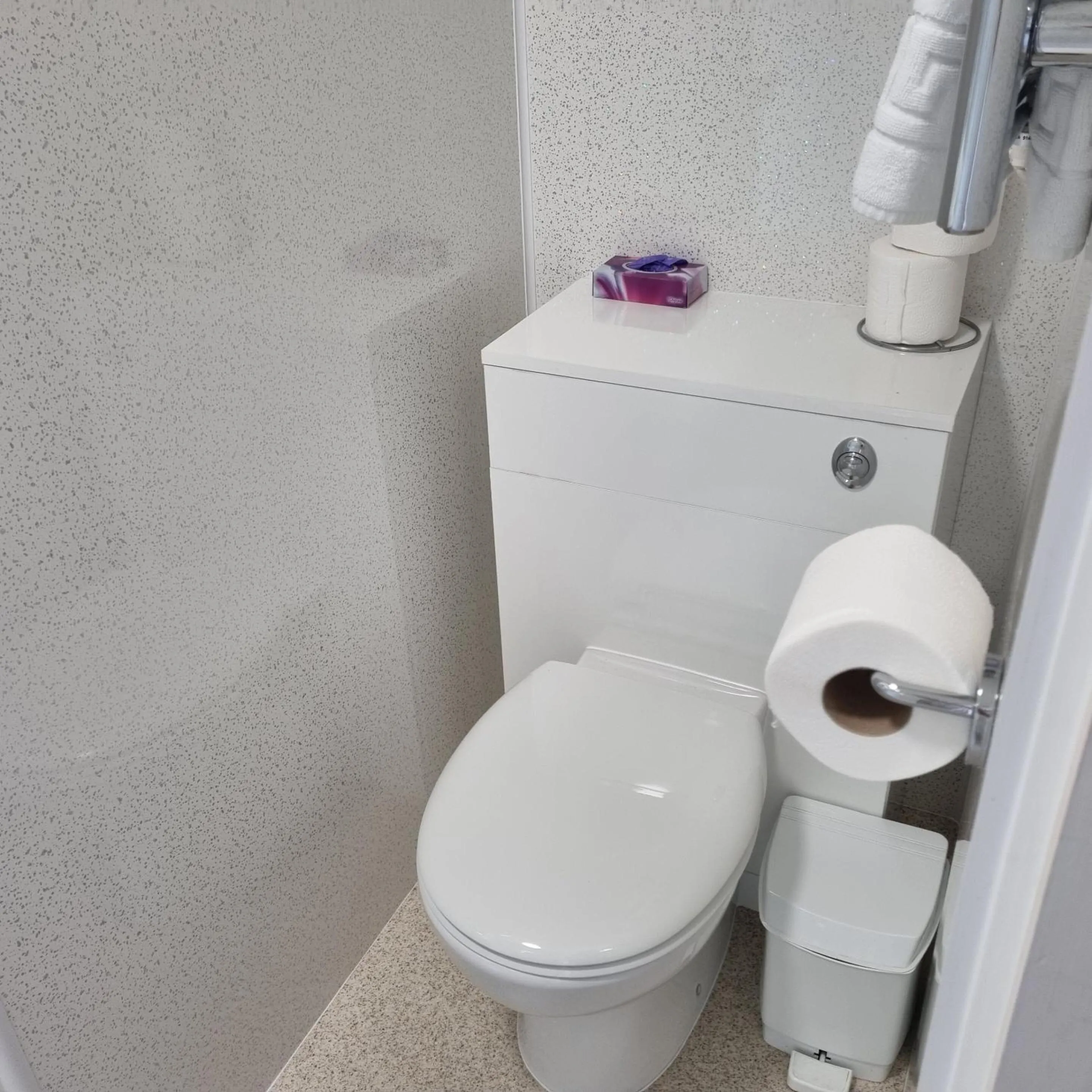 Bathroom in Trevarrian Lodge