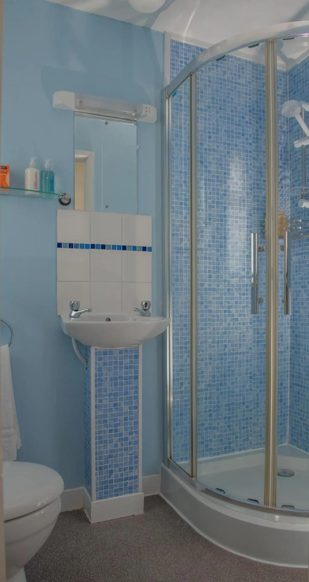 Bathroom in Trevarrian Lodge