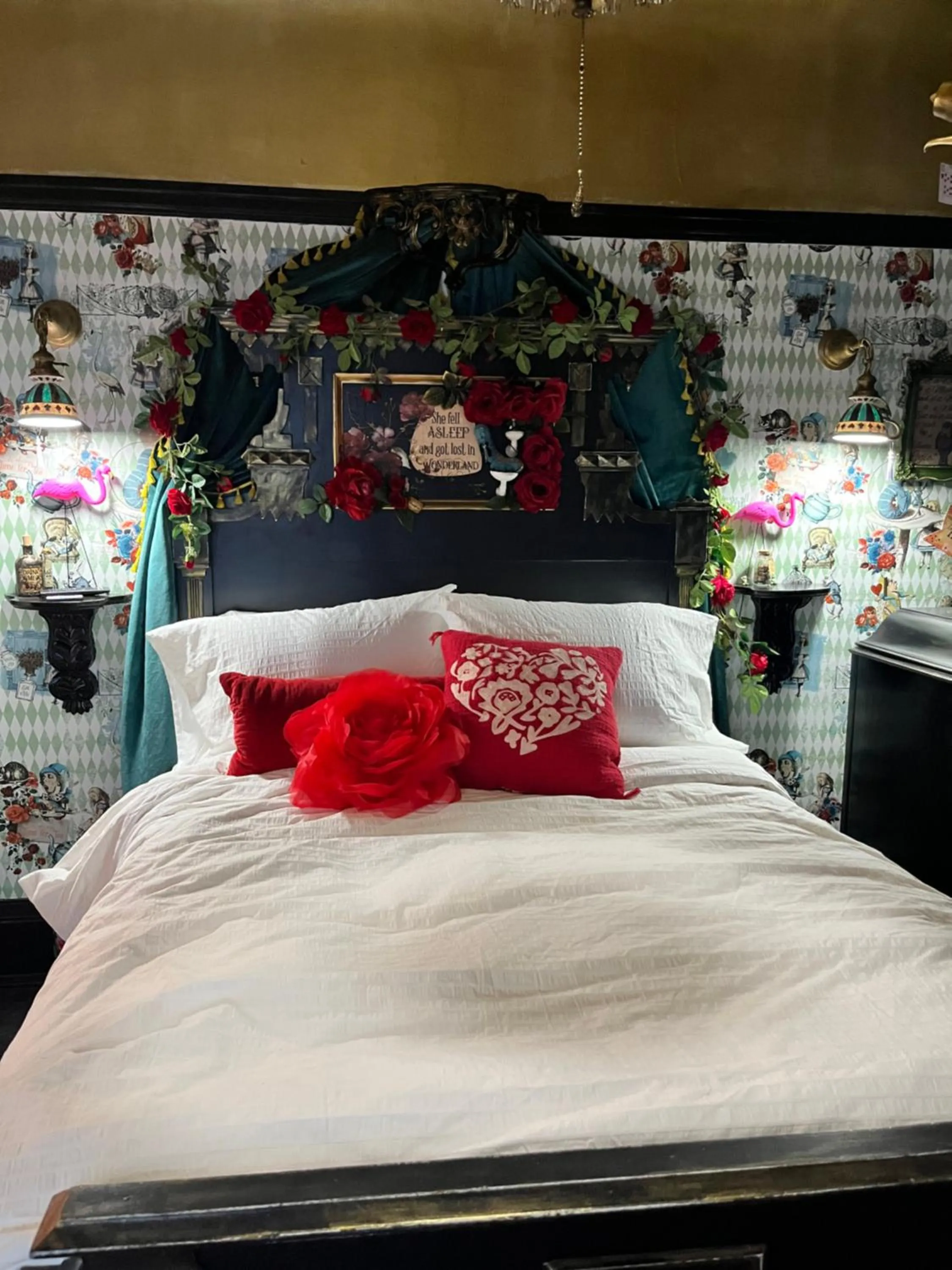 Bed in Harbinson House