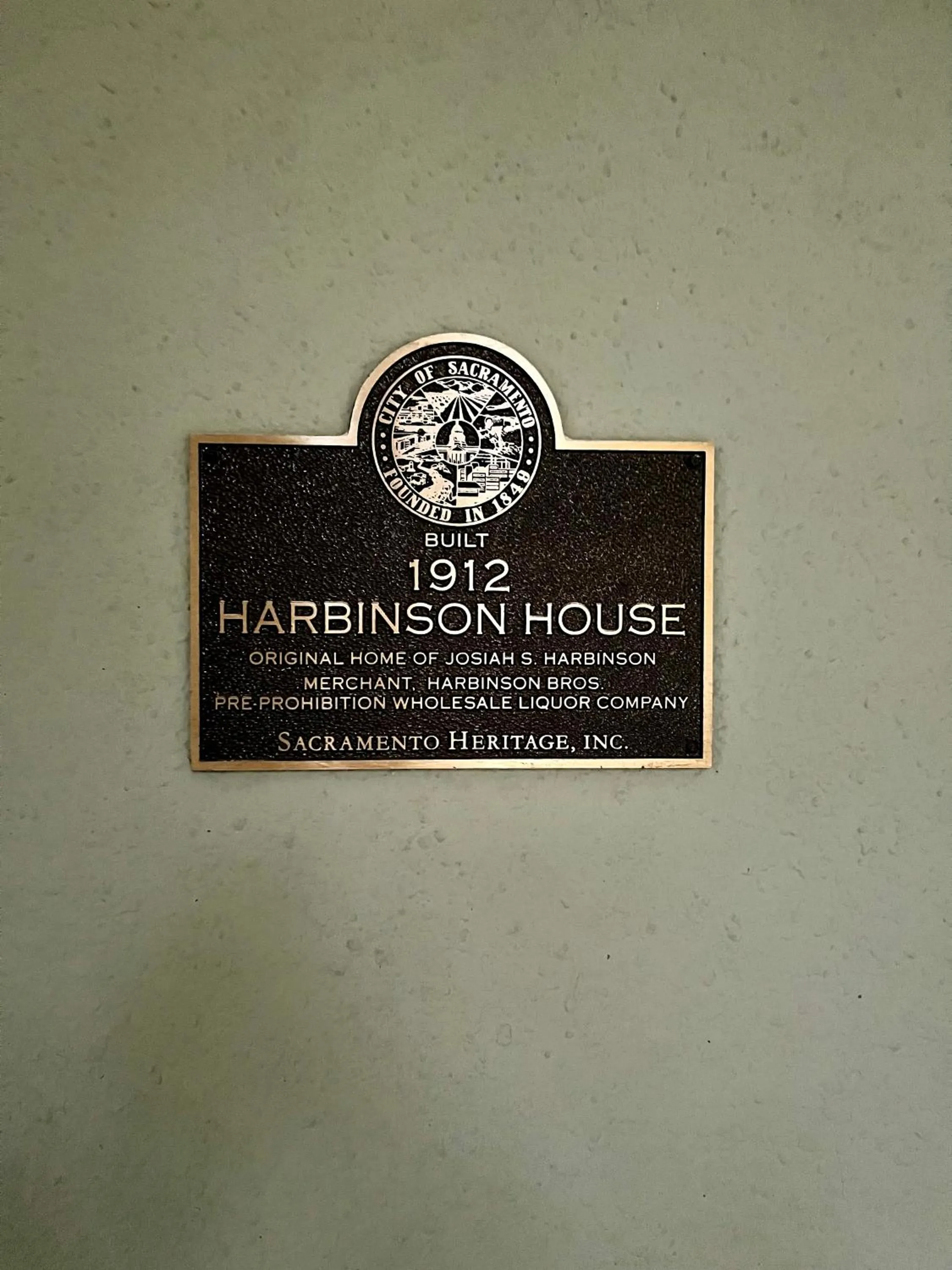 Property logo or sign in Harbinson House