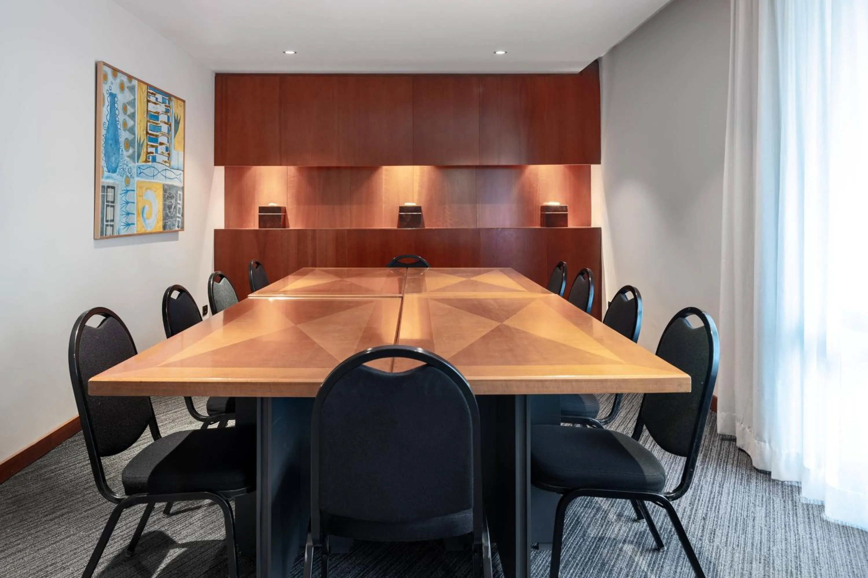 Meeting/conference room in AC Hotel Málaga Palacio by Marriott