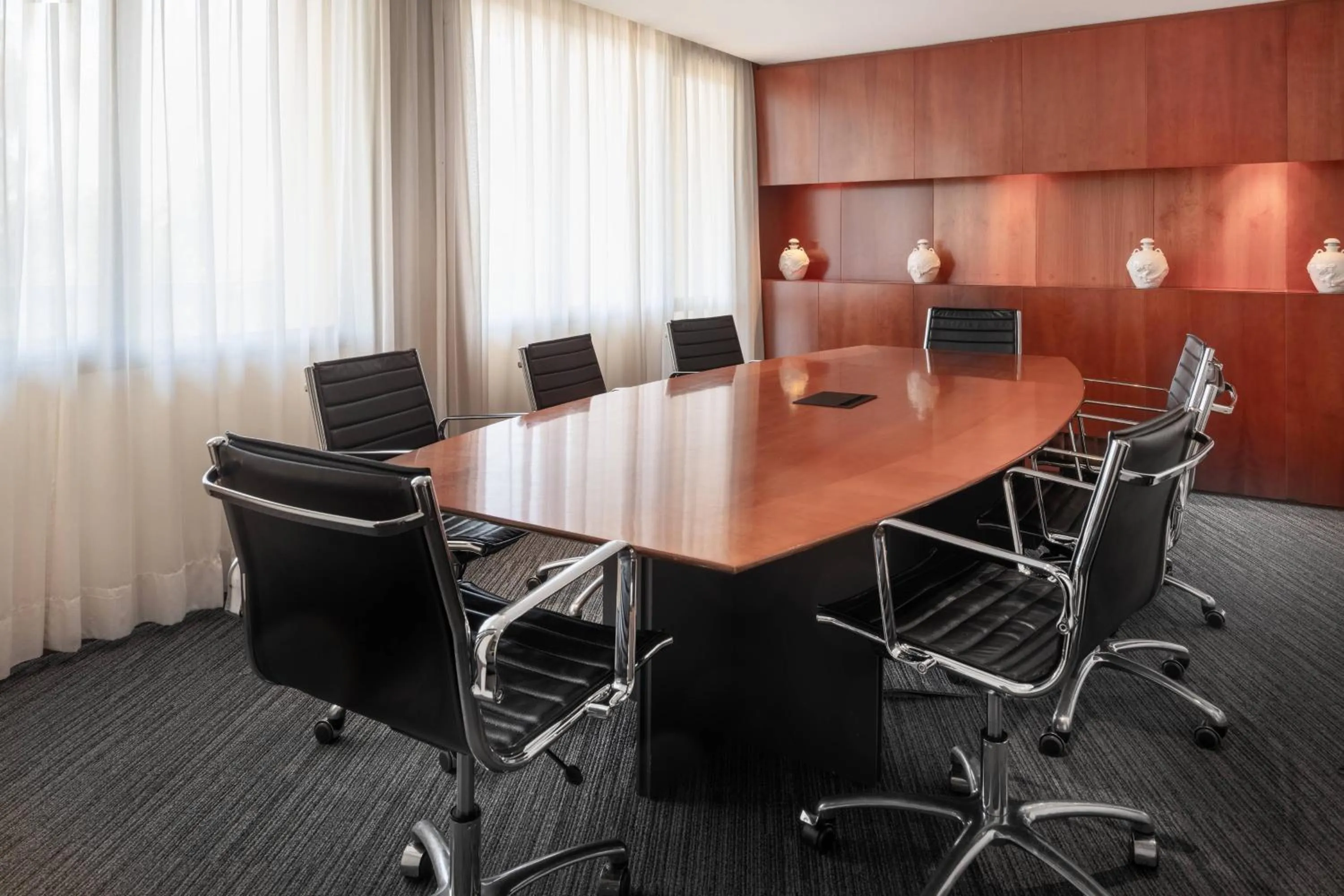 Meeting/conference room in AC Hotel Málaga Palacio by Marriott