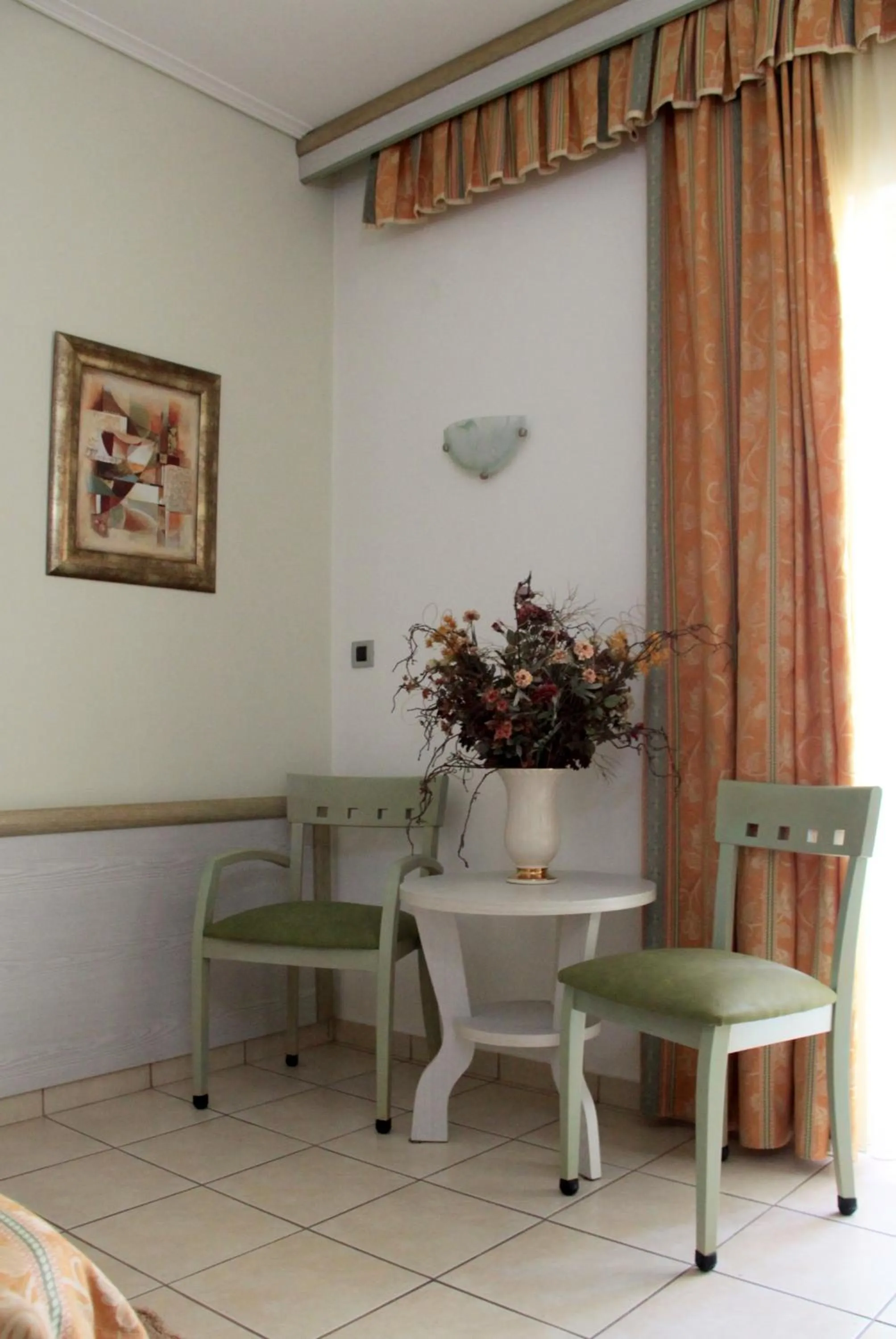 Seating area in Hotel Platon