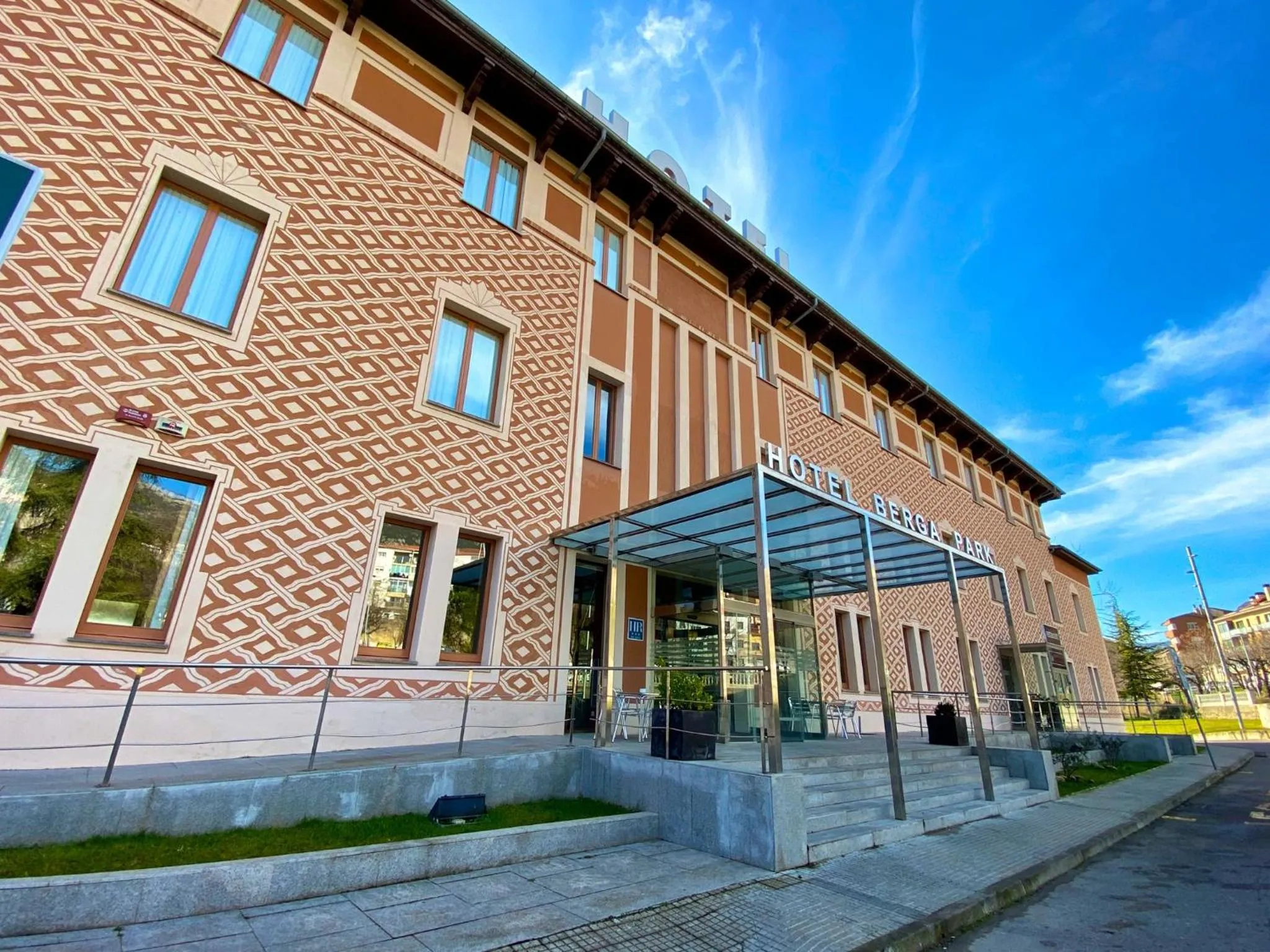 Facade/entrance in Hotel Berga Park