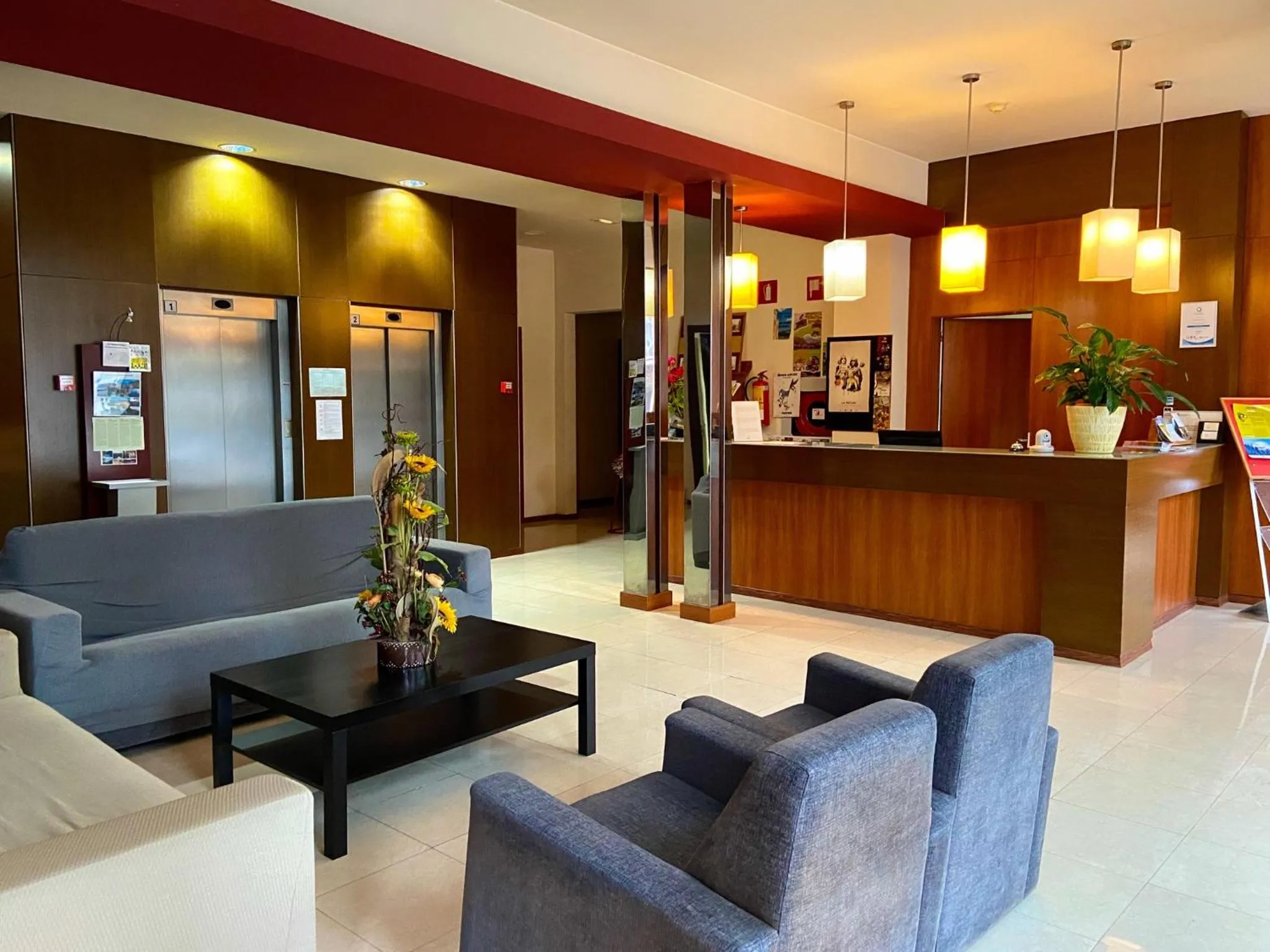 Lobby or reception in Hotel Berga Park