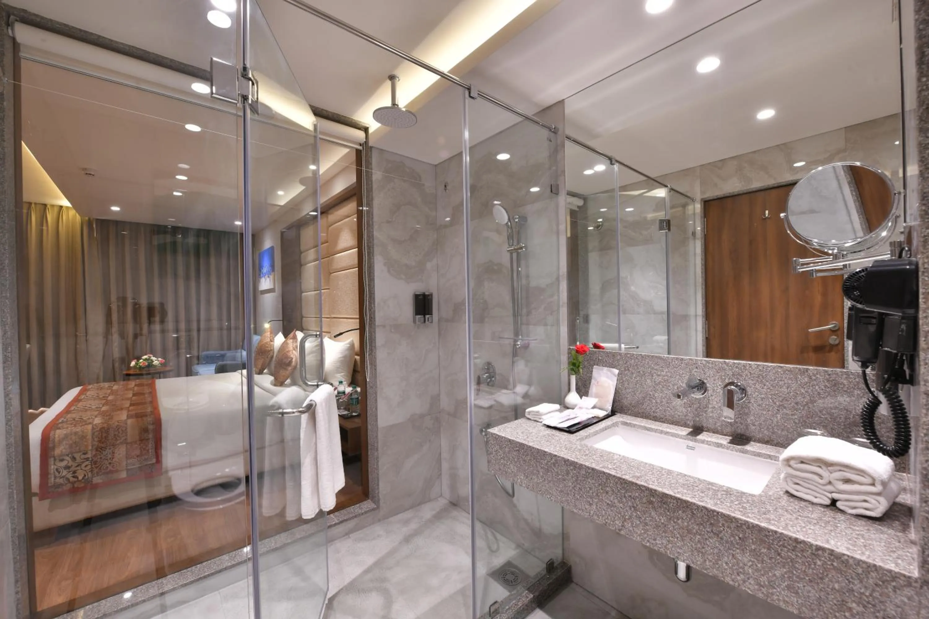 Shower in Regenta Fairlark Vadodara