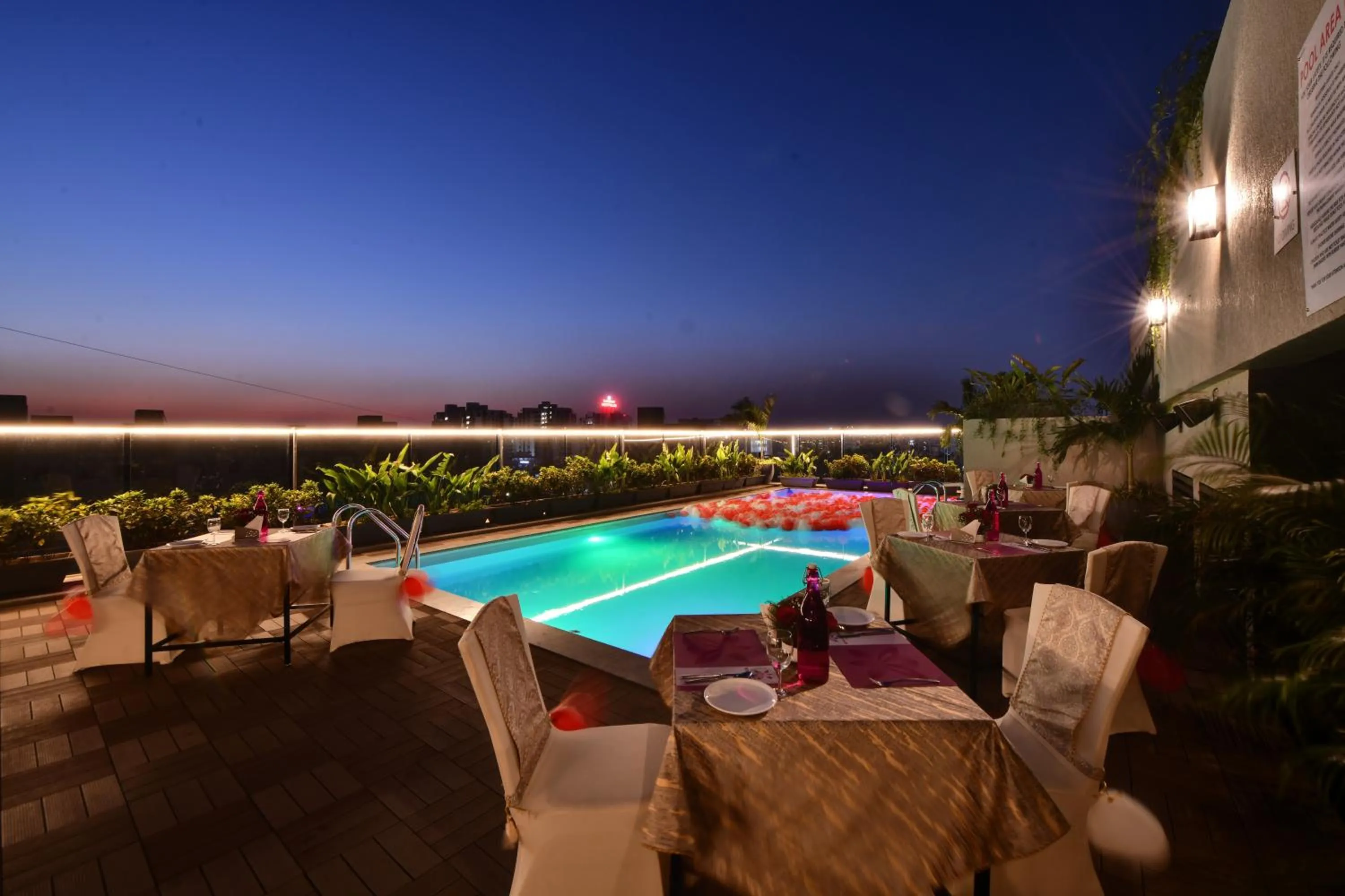 Swimming pool in Regenta Fairlark Vadodara