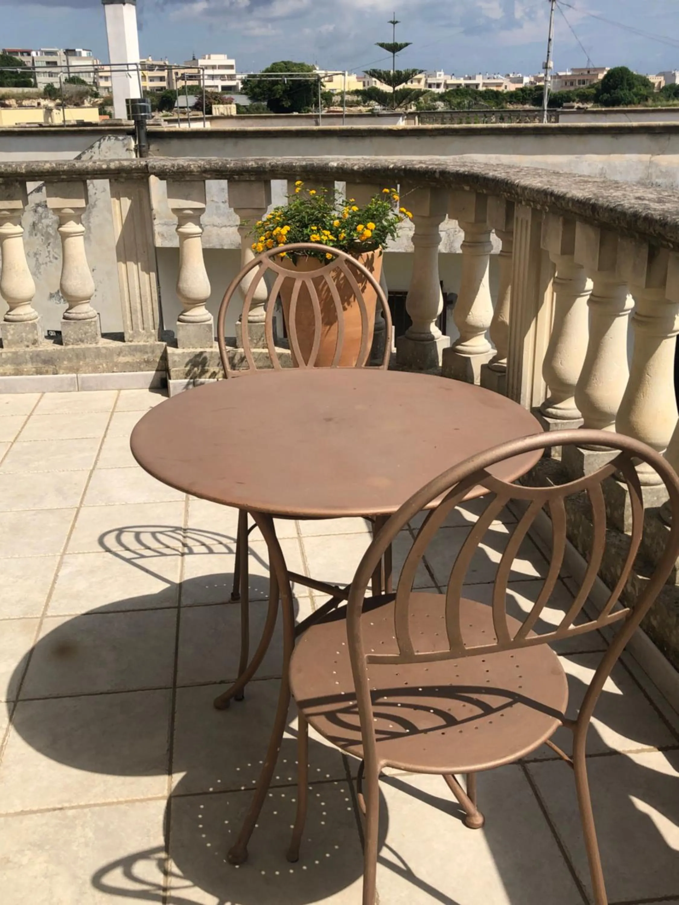 Patio in B&B Villa Striari