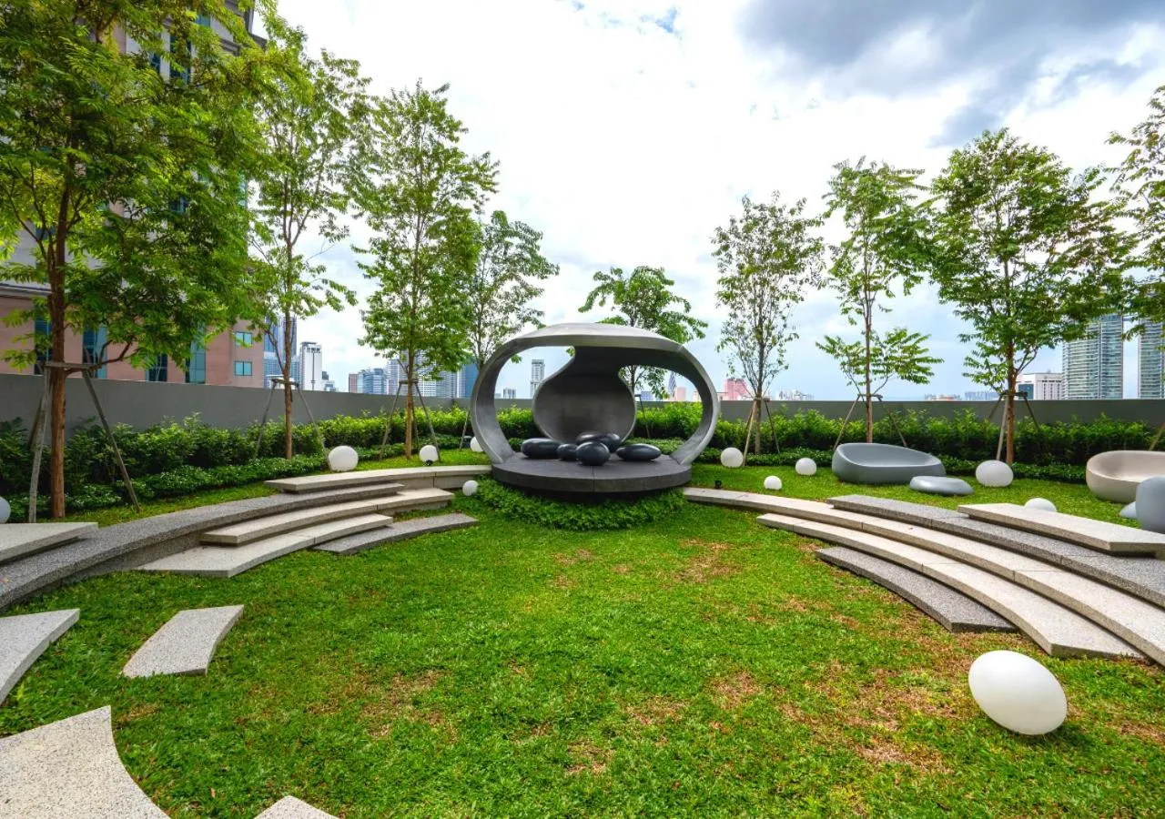 Garden in Greystone Scarletz Suites