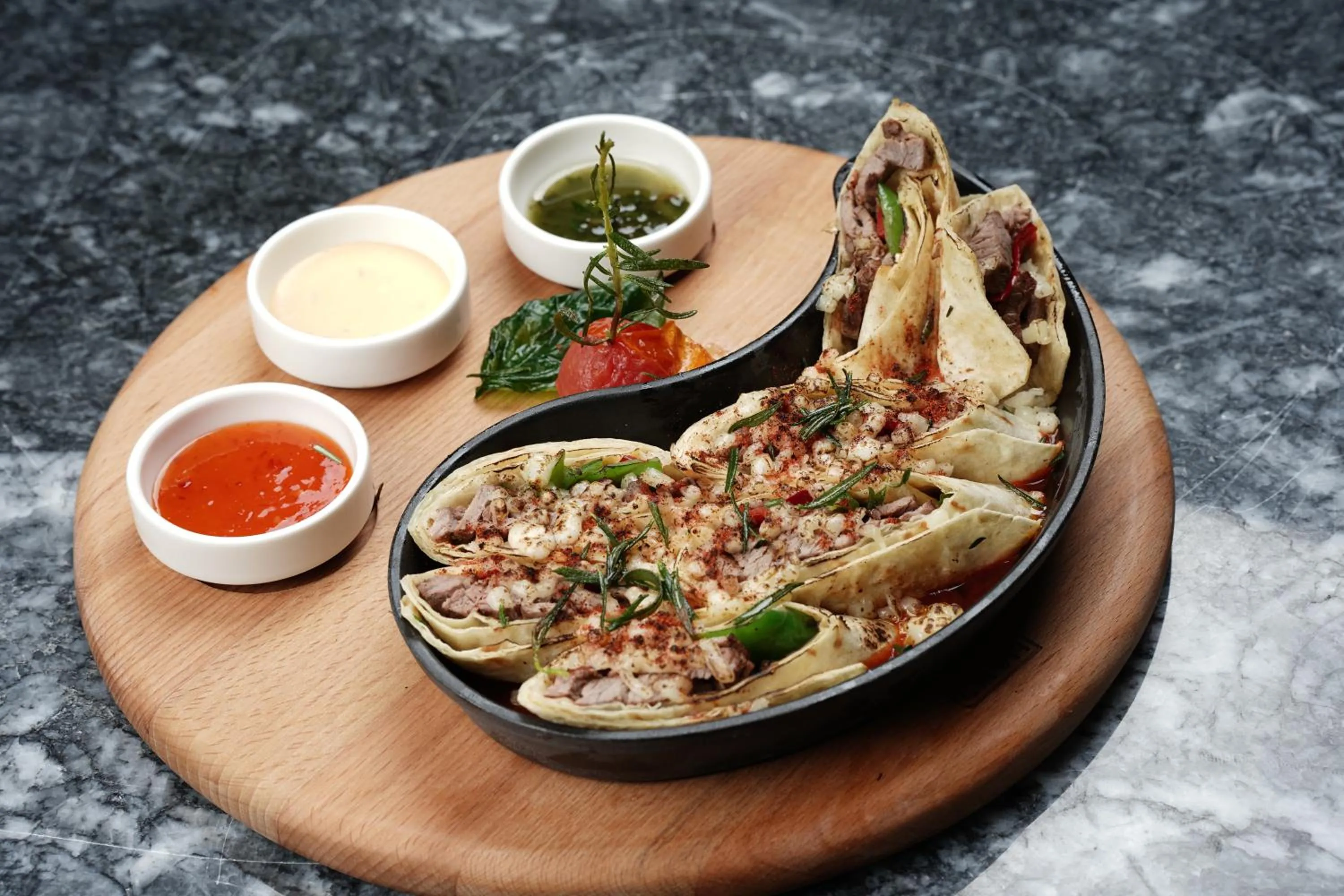 Food and drinks in Resun Hotel