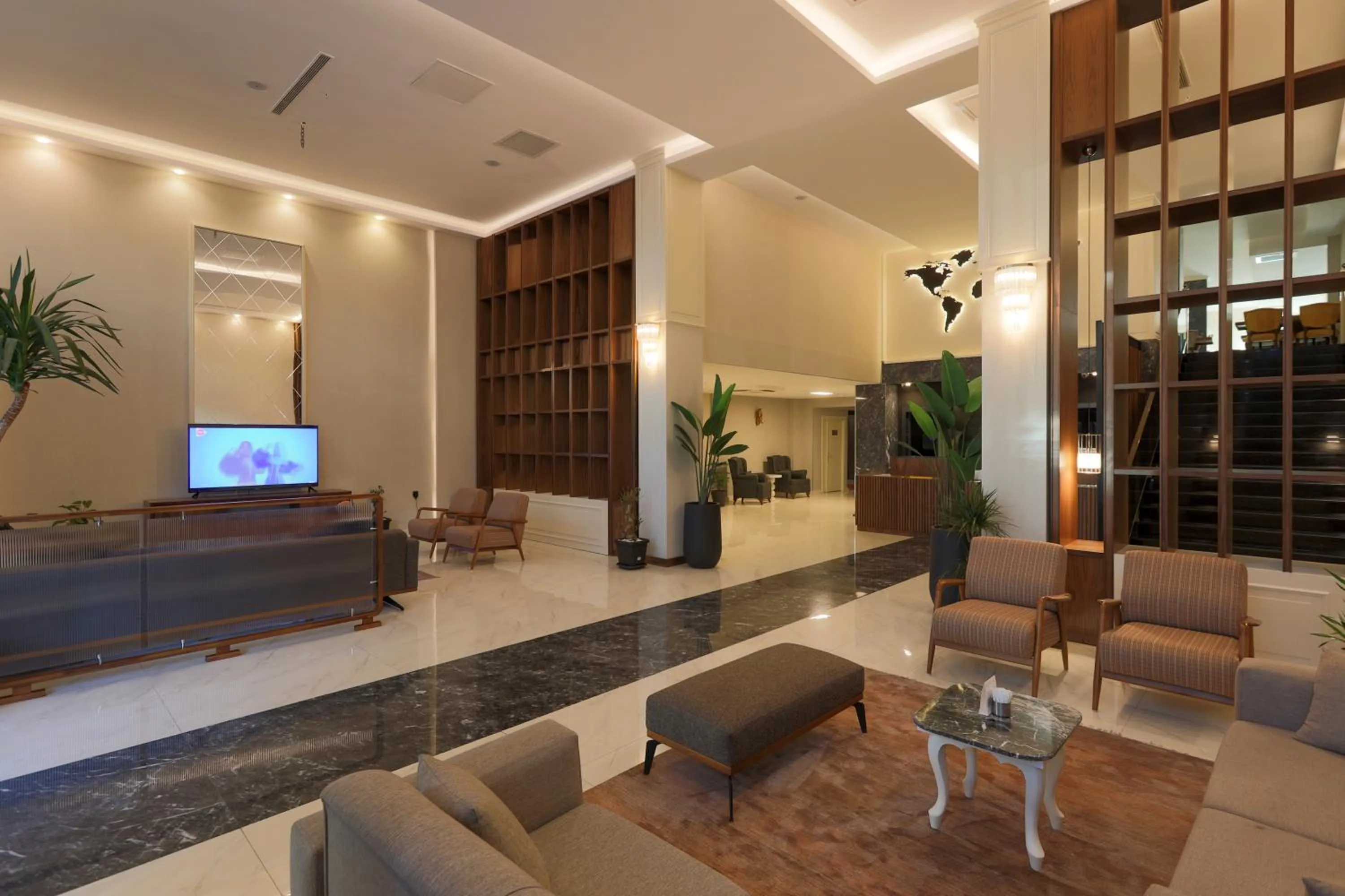 Seating area in Resun Hotel