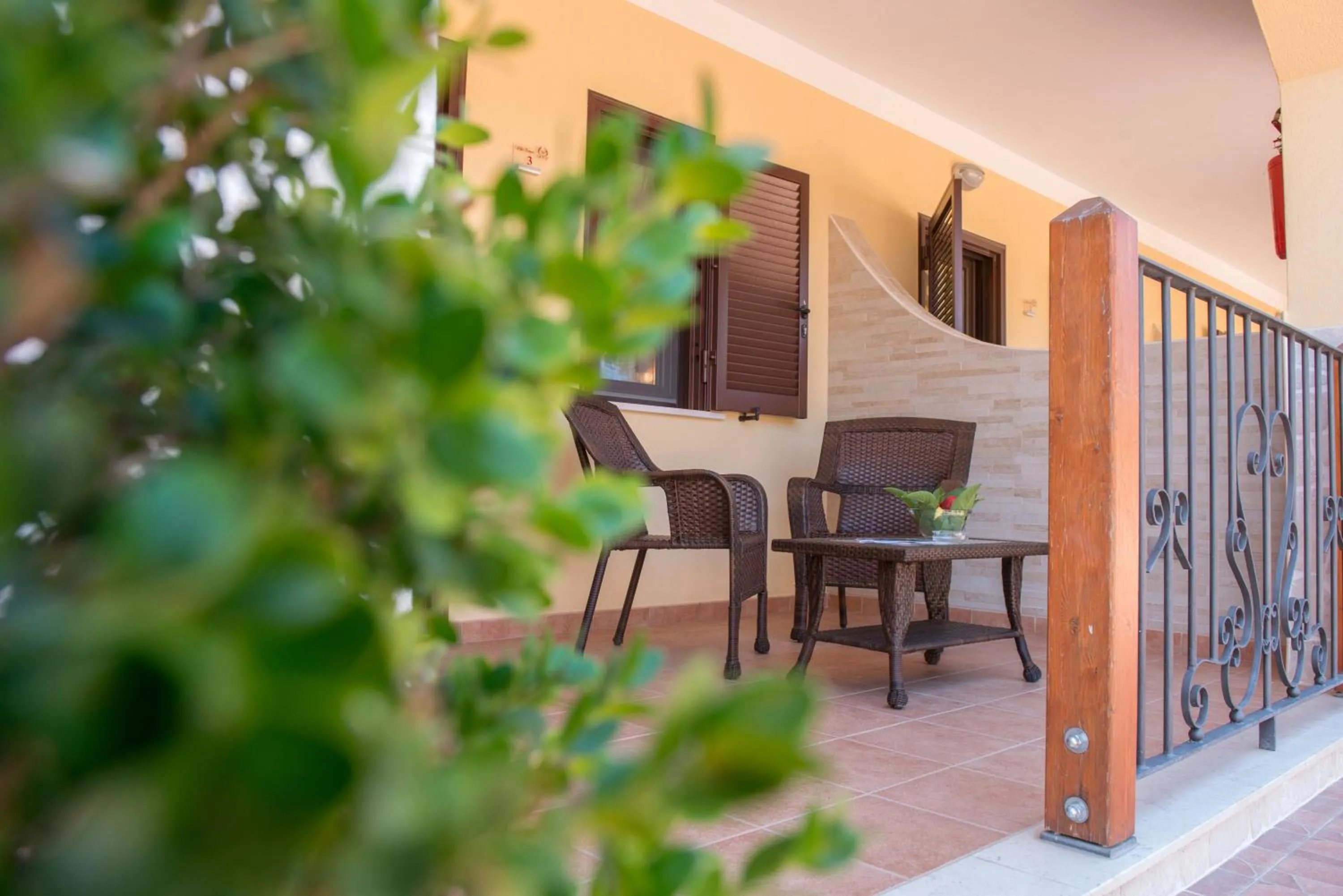 Patio in Villa Fenice Bed & Breakfast