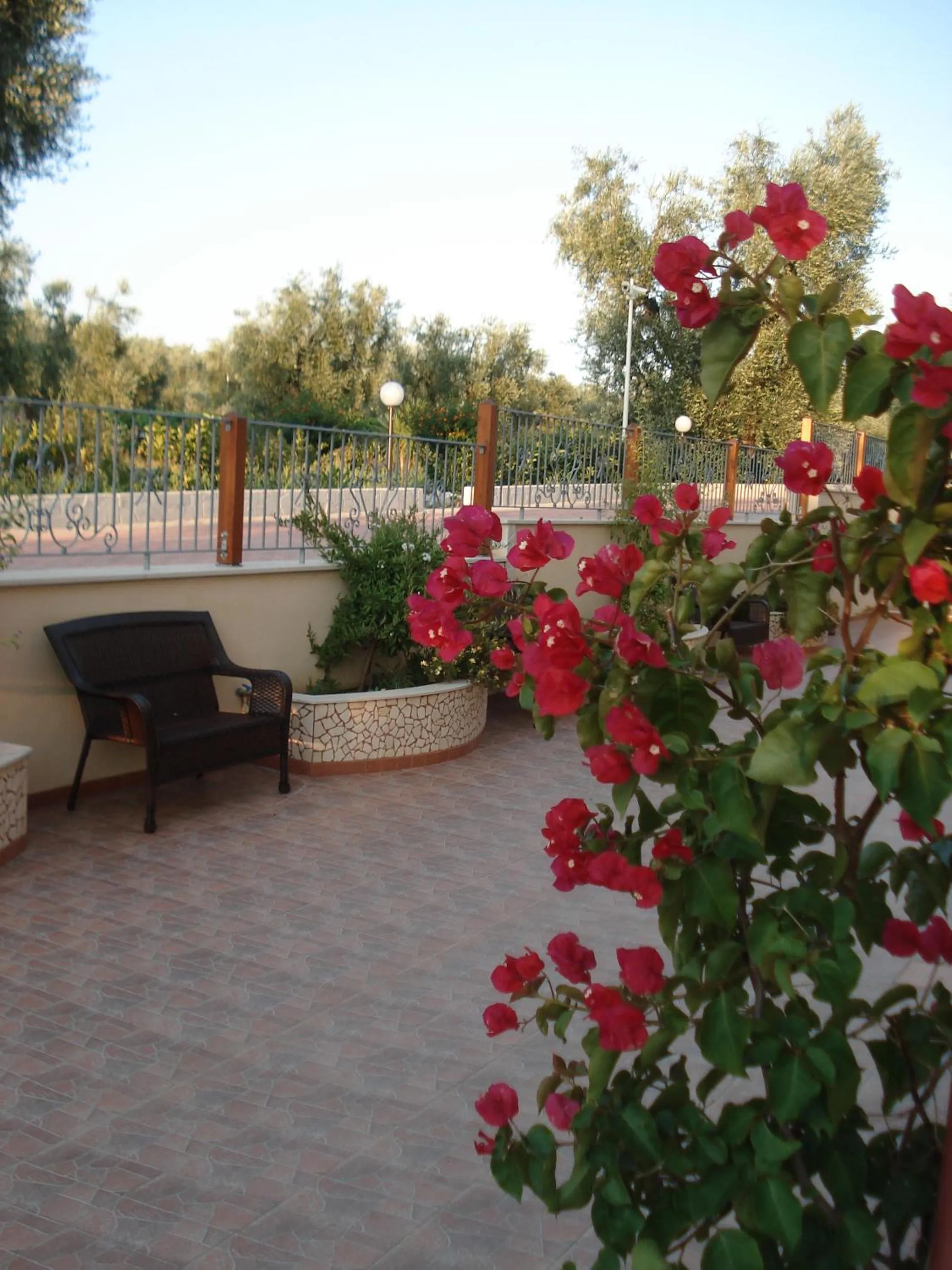 Patio in Villa Fenice Bed & Breakfast