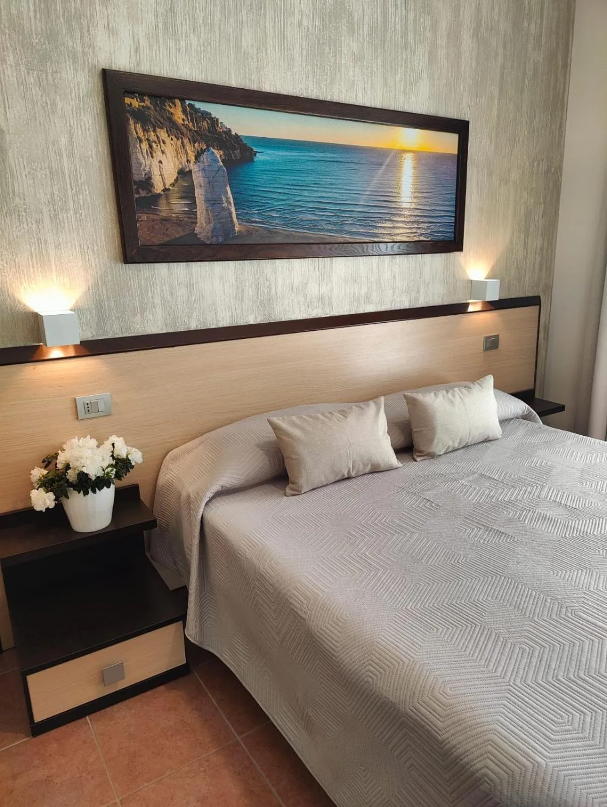 Bed in Villa Fenice Bed & Breakfast