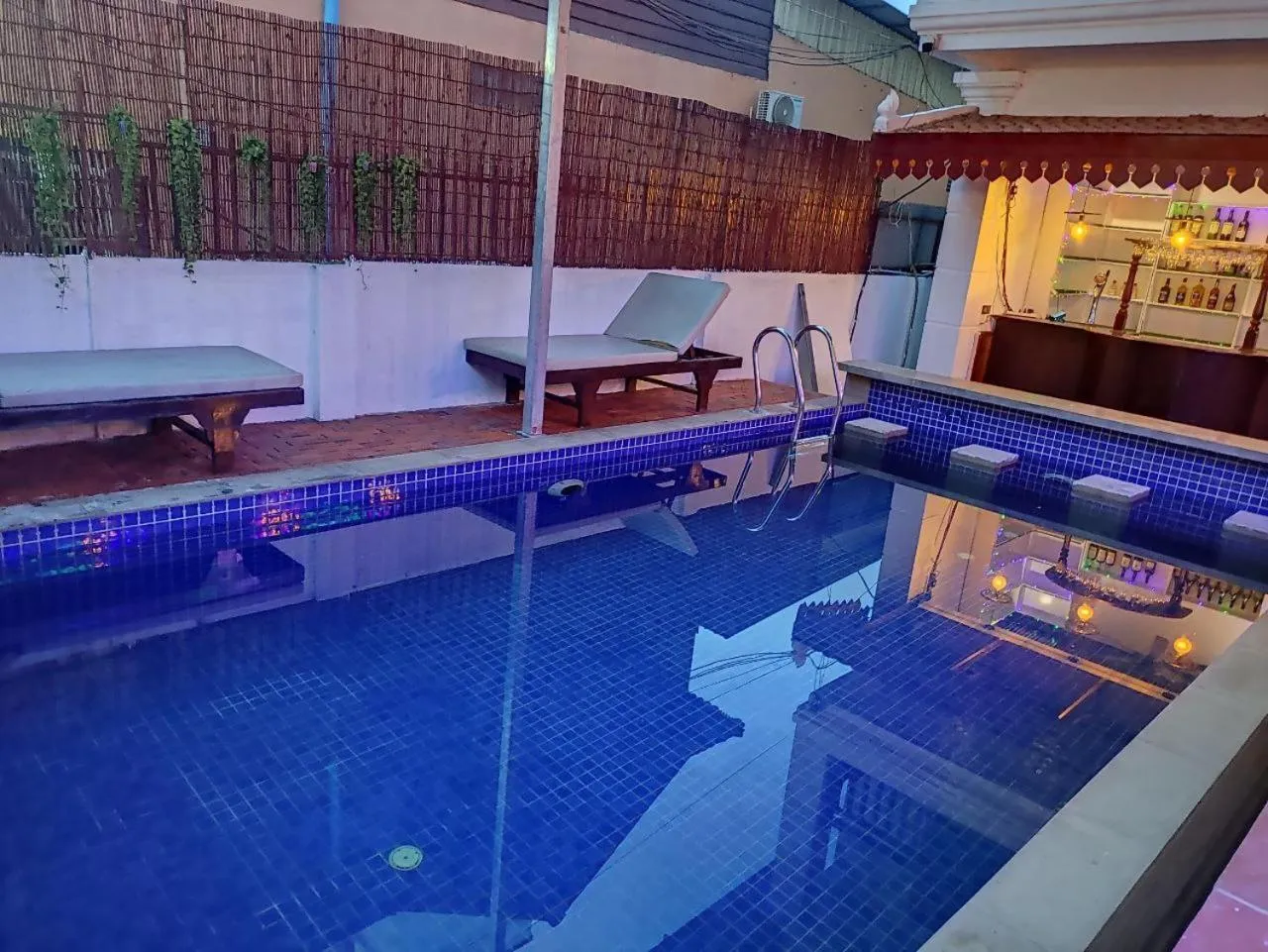 Swimming pool in Angkor Indian Hotel