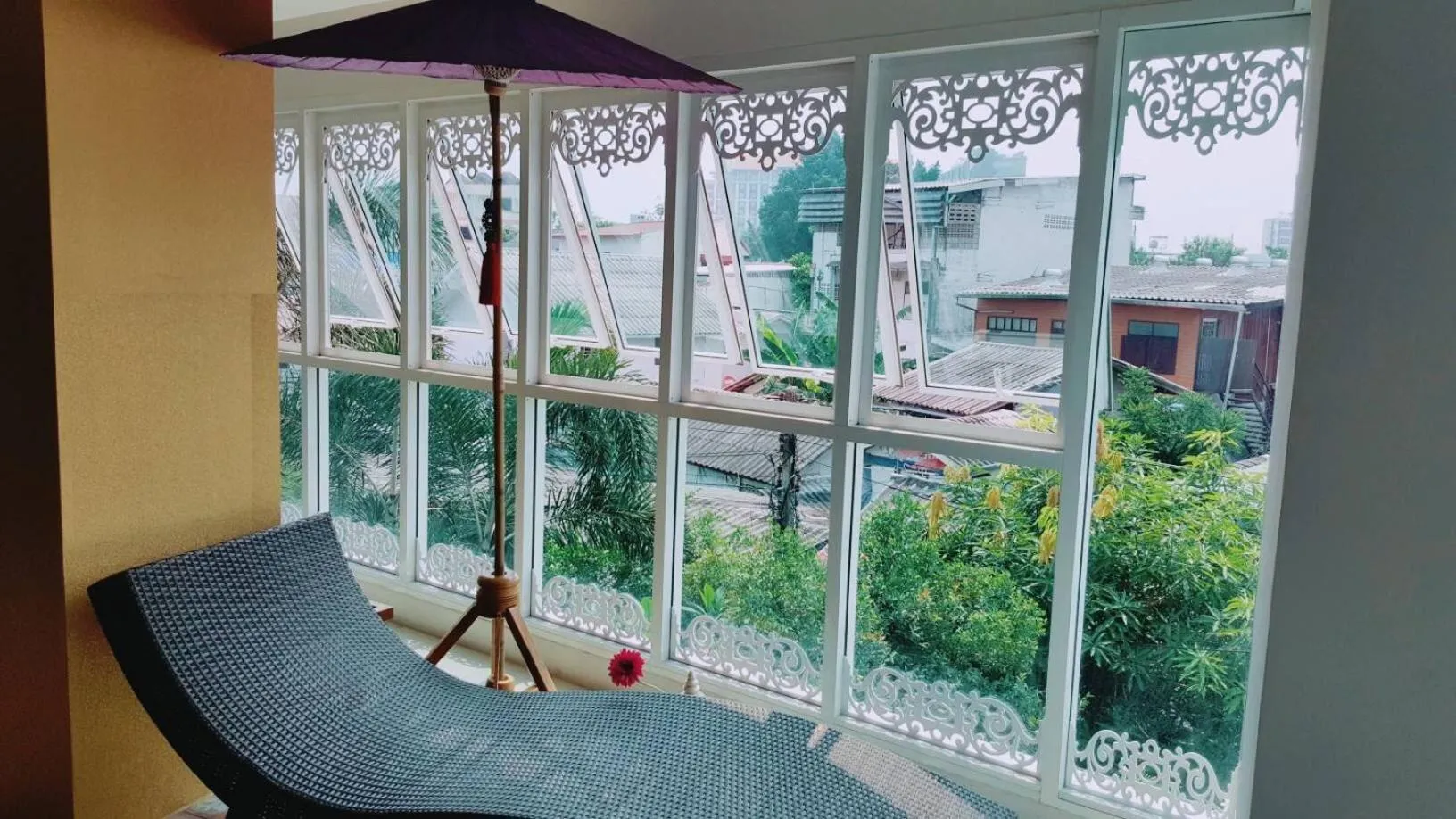 City view in Nordwind Hotel