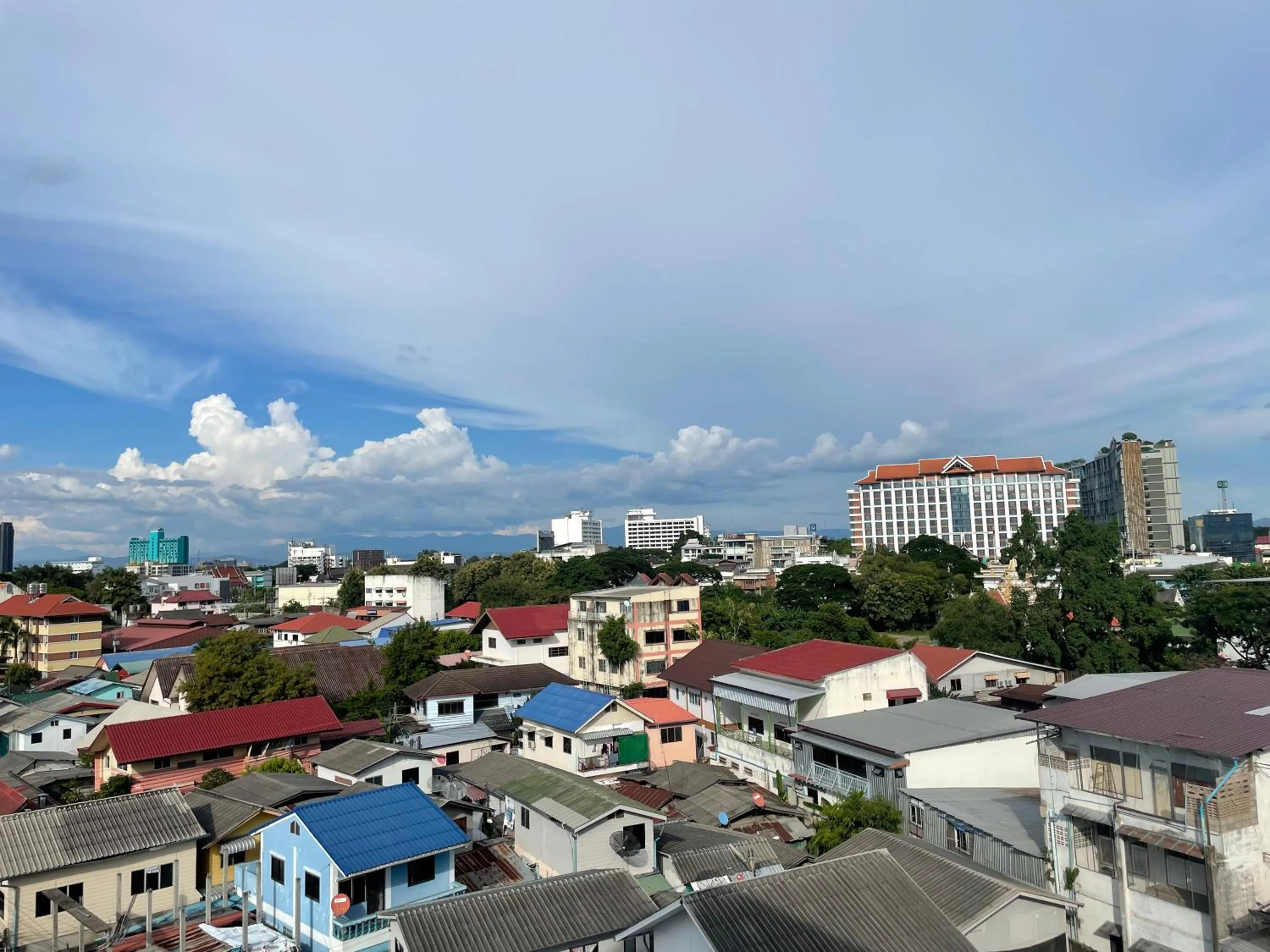 City view in Nordwind Hotel