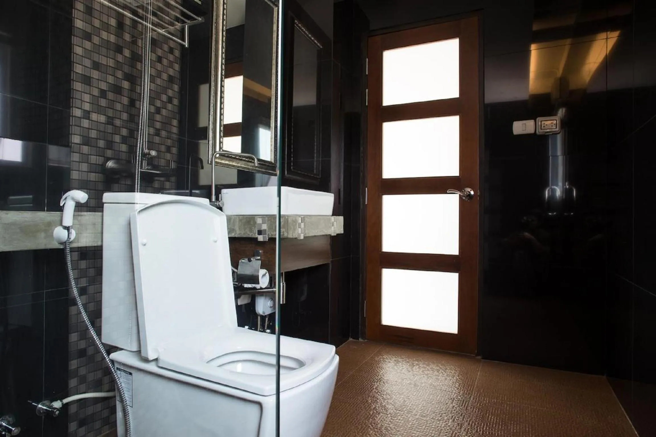 Toilet in Nordwind Hotel