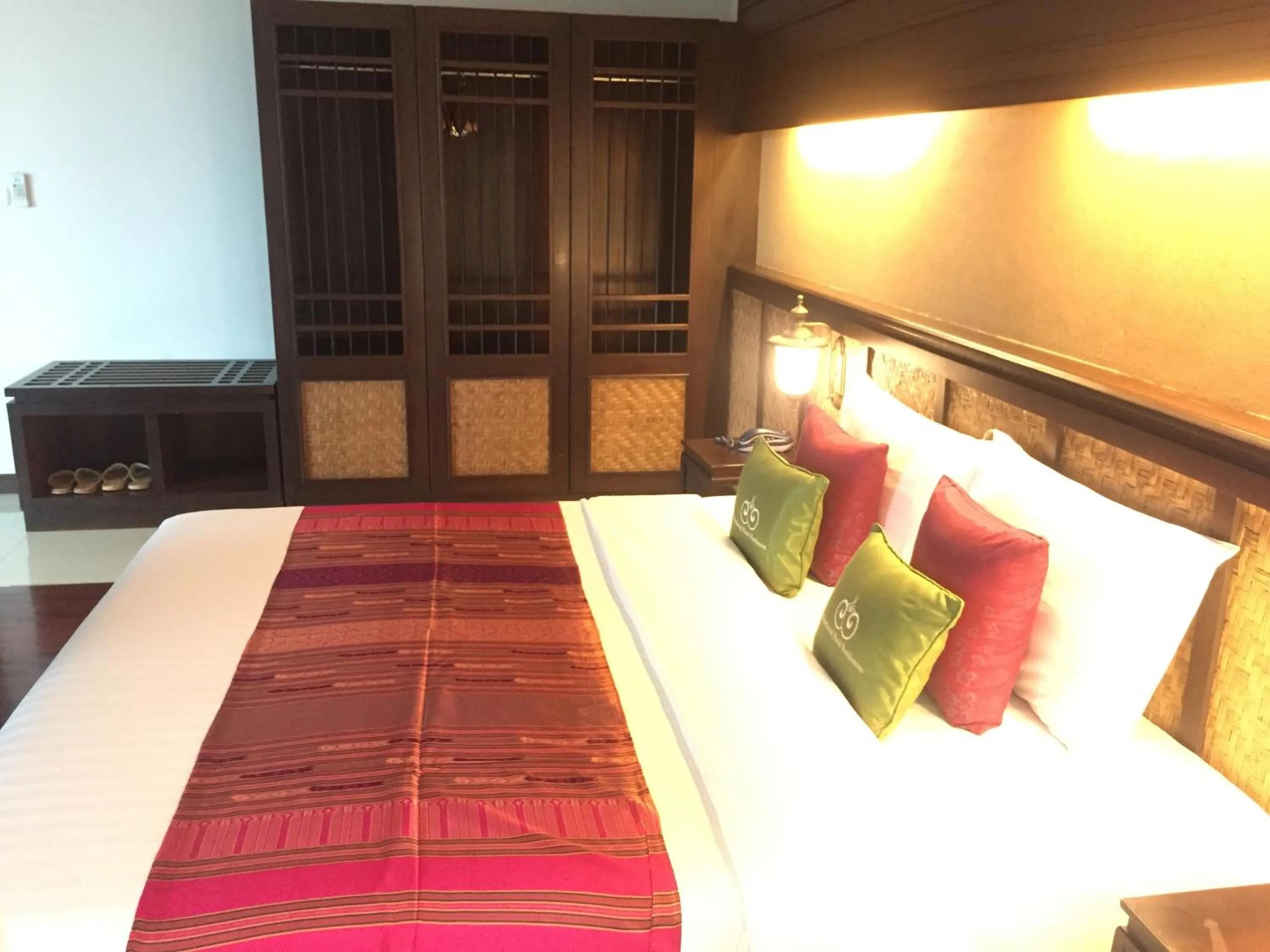 Bed in Nordwind Hotel