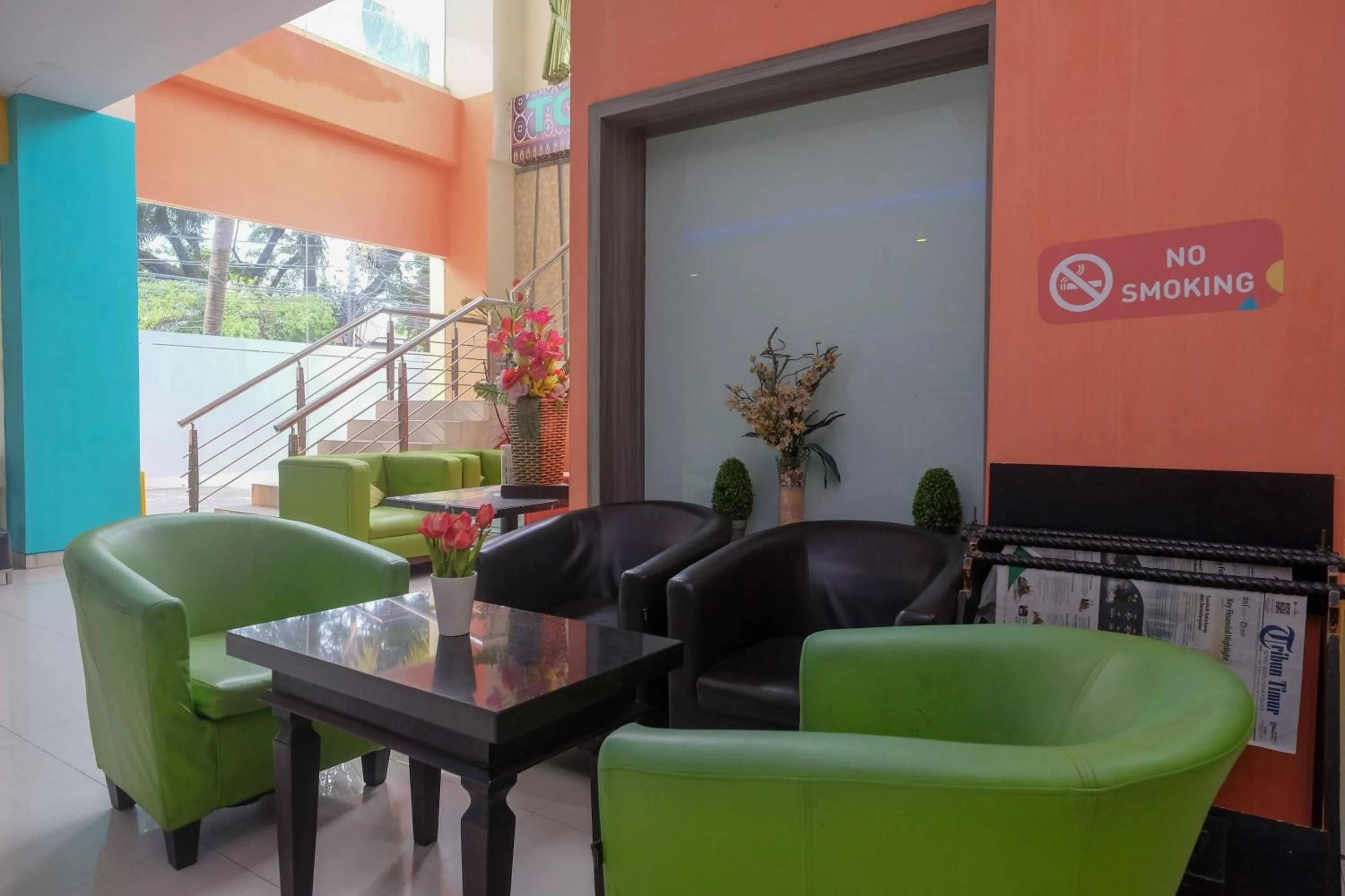 Living room in Sans Hotel Lynt Makassar