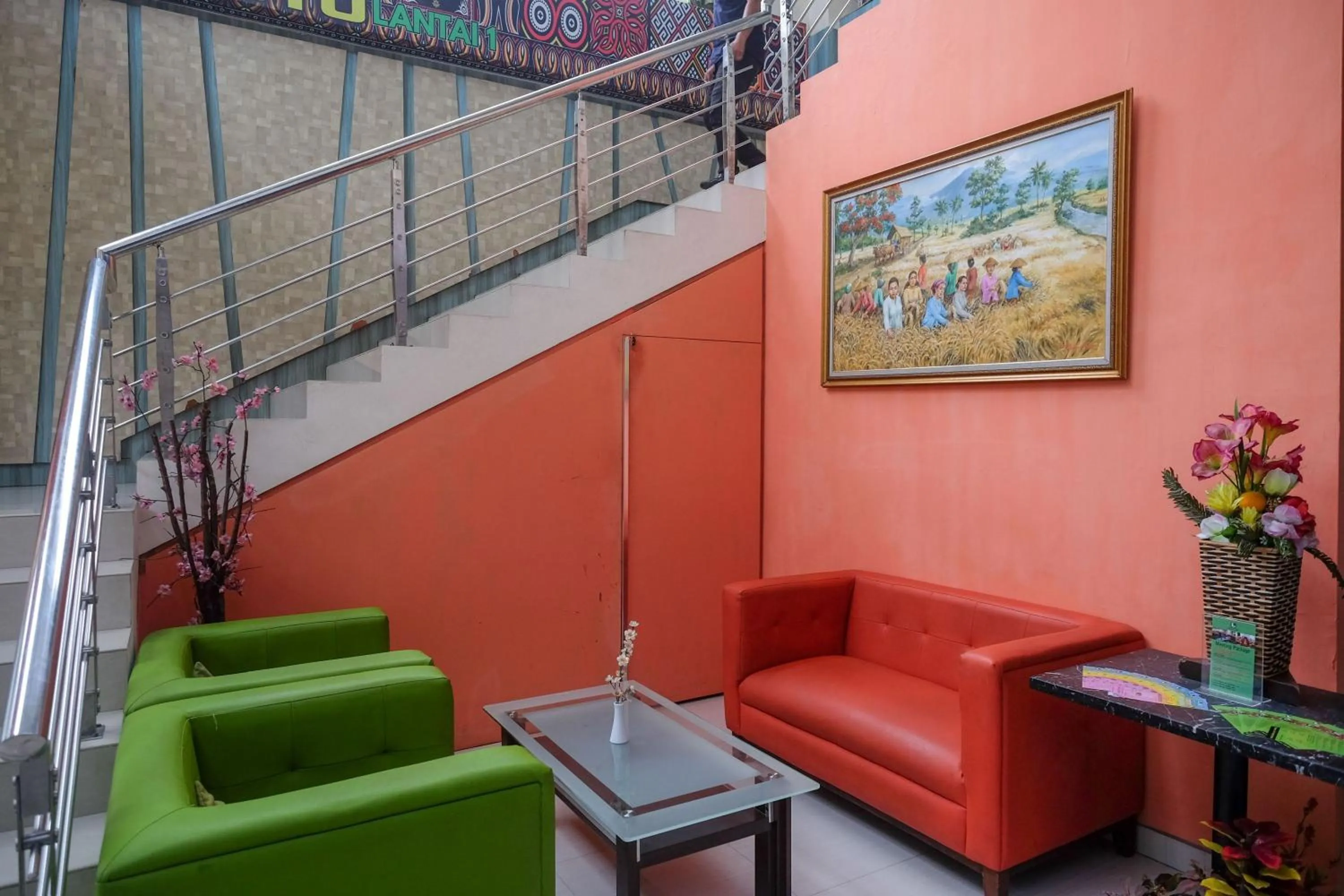 Living room in Sans Hotel Lynt Makassar