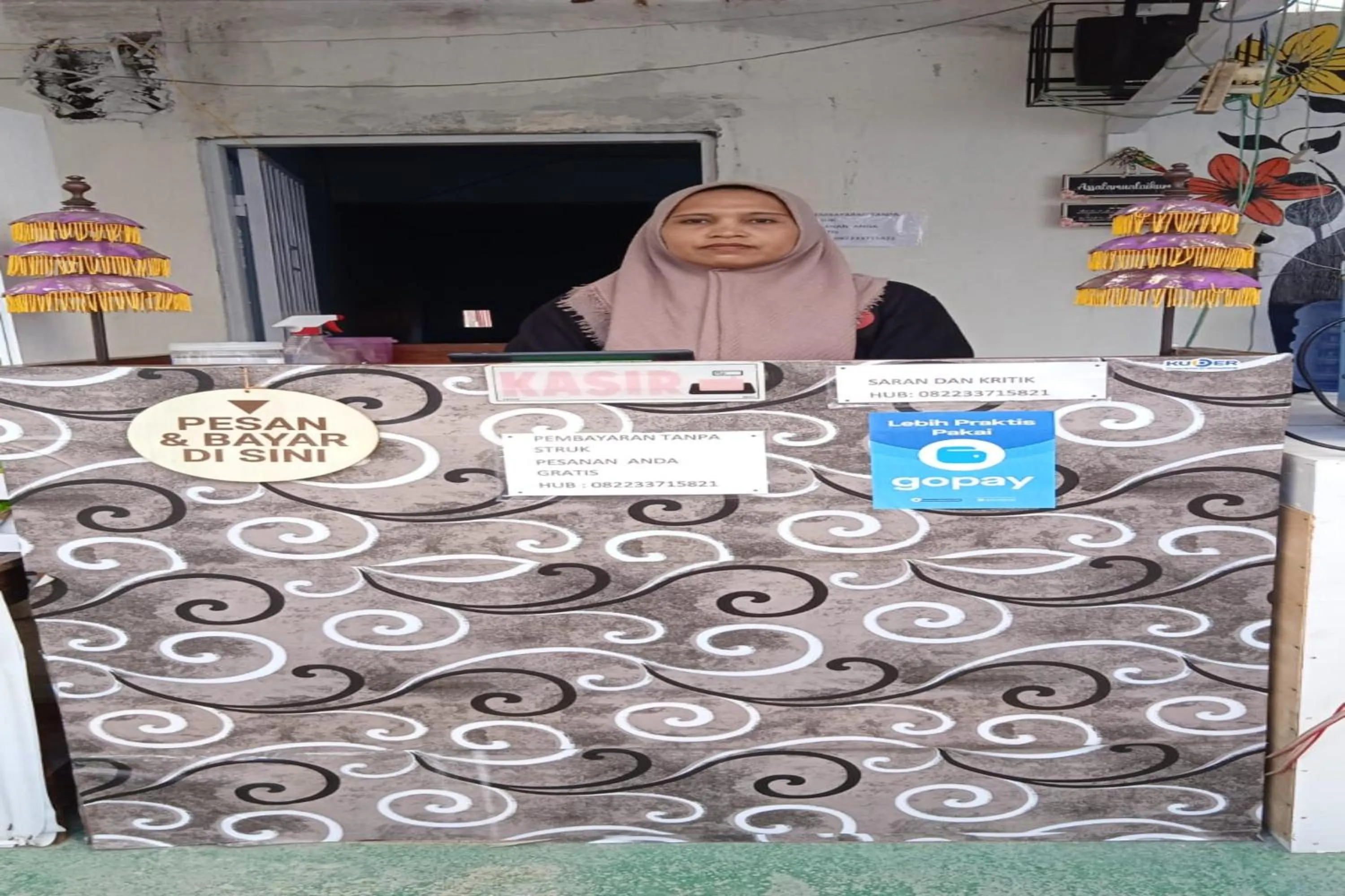 Lobby or reception in EXPRESS O 91669 Kost Amel Near Taman Mattirotasi