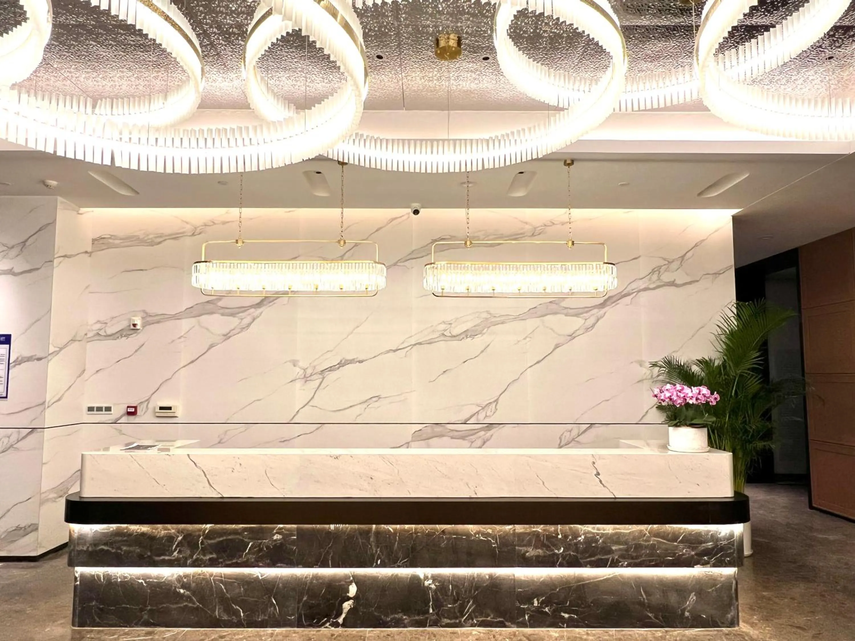 Lobby or reception in Shanxi Xiaohe Xincheng Talent Apartment