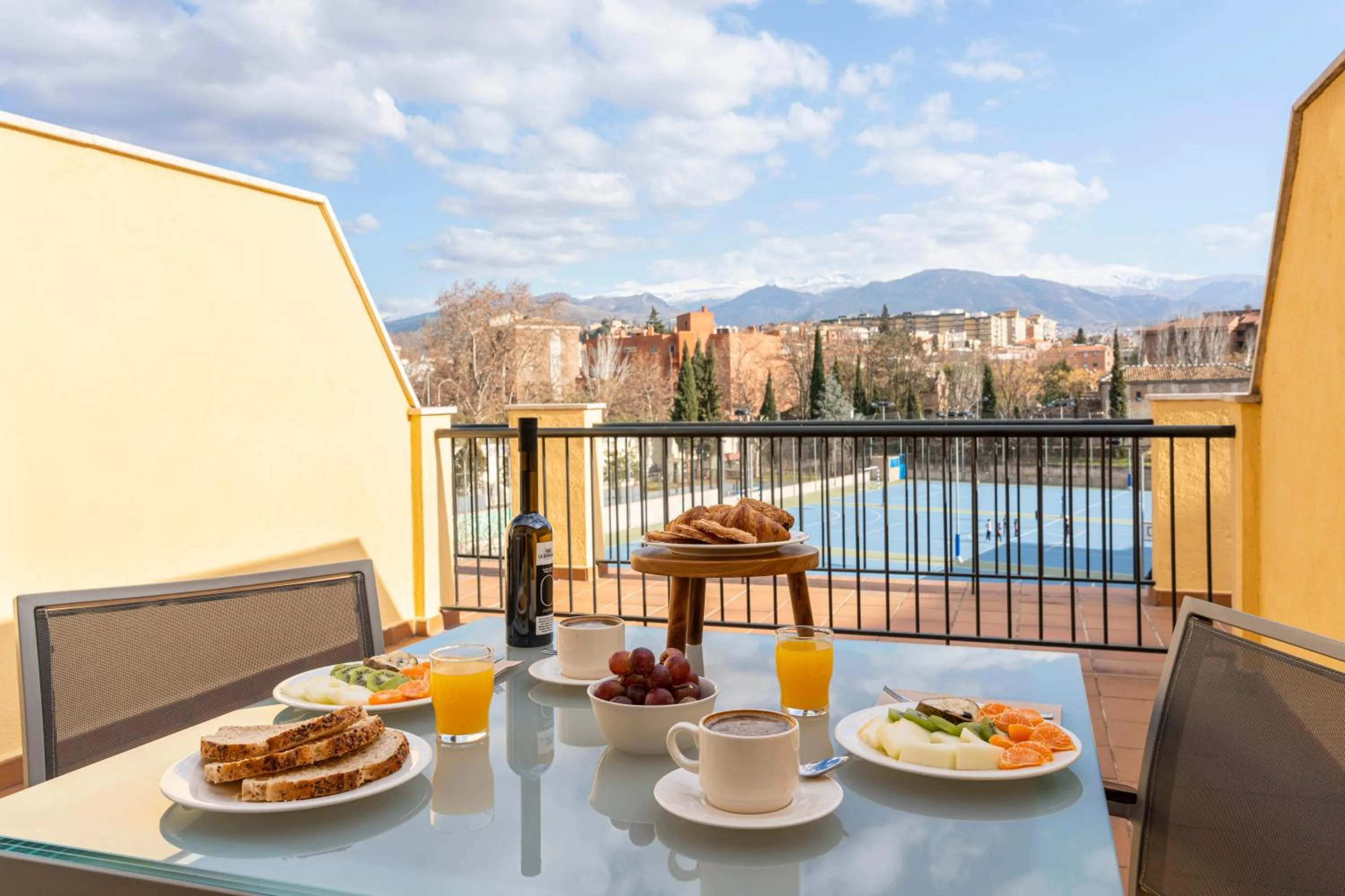 Balcony/Terrace in Hotel Macià Monasterio de los Basilios