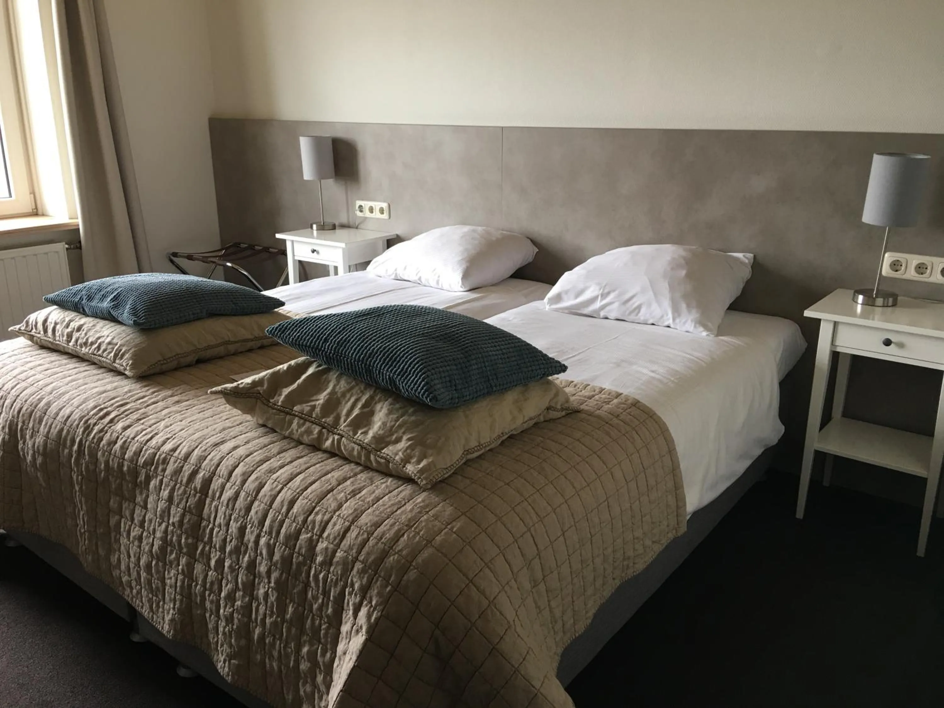 Bed in Hotel Posthuys Vlieland