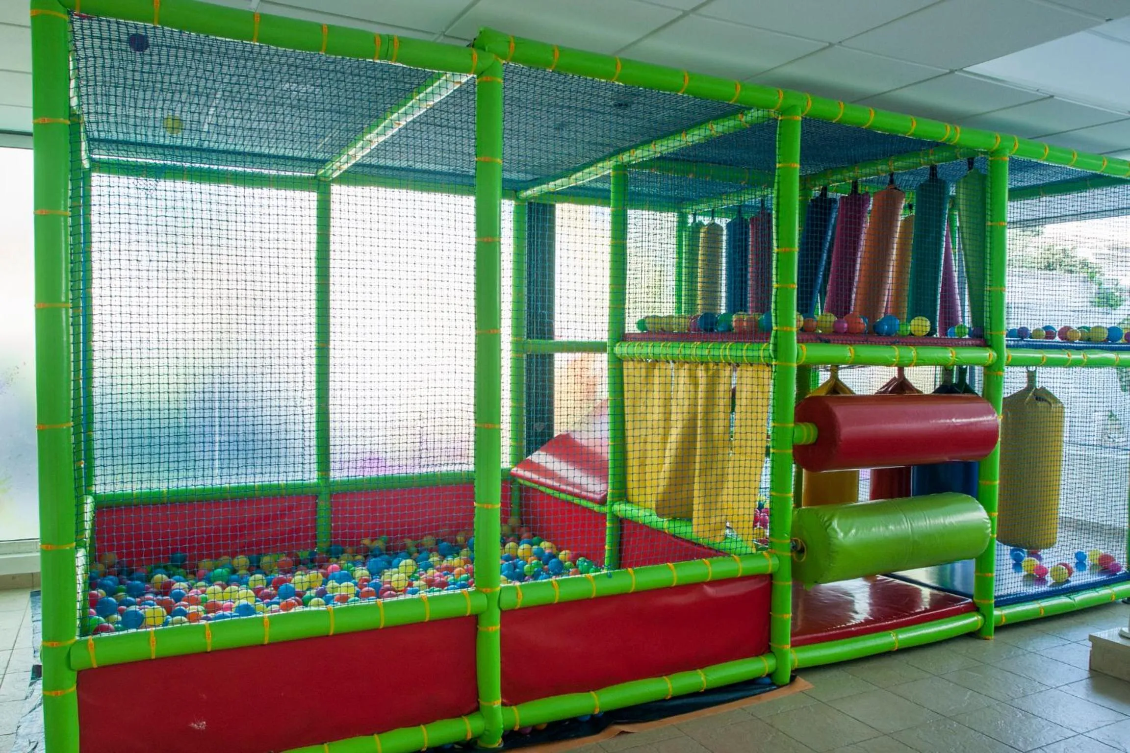 Children play ground in Villa Luz Design & Art Hotel