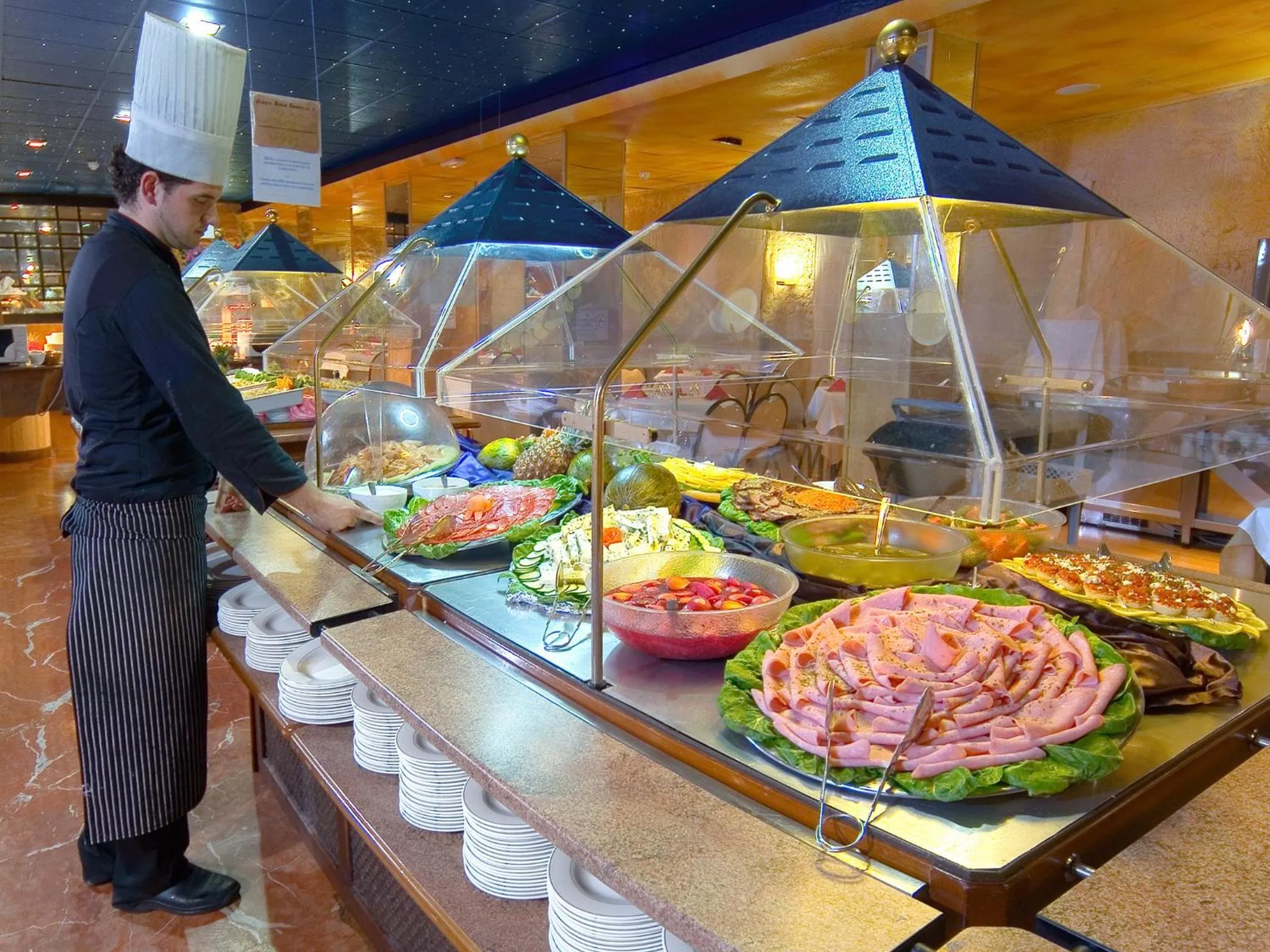 Food in Magic Aqua Rock Gardens