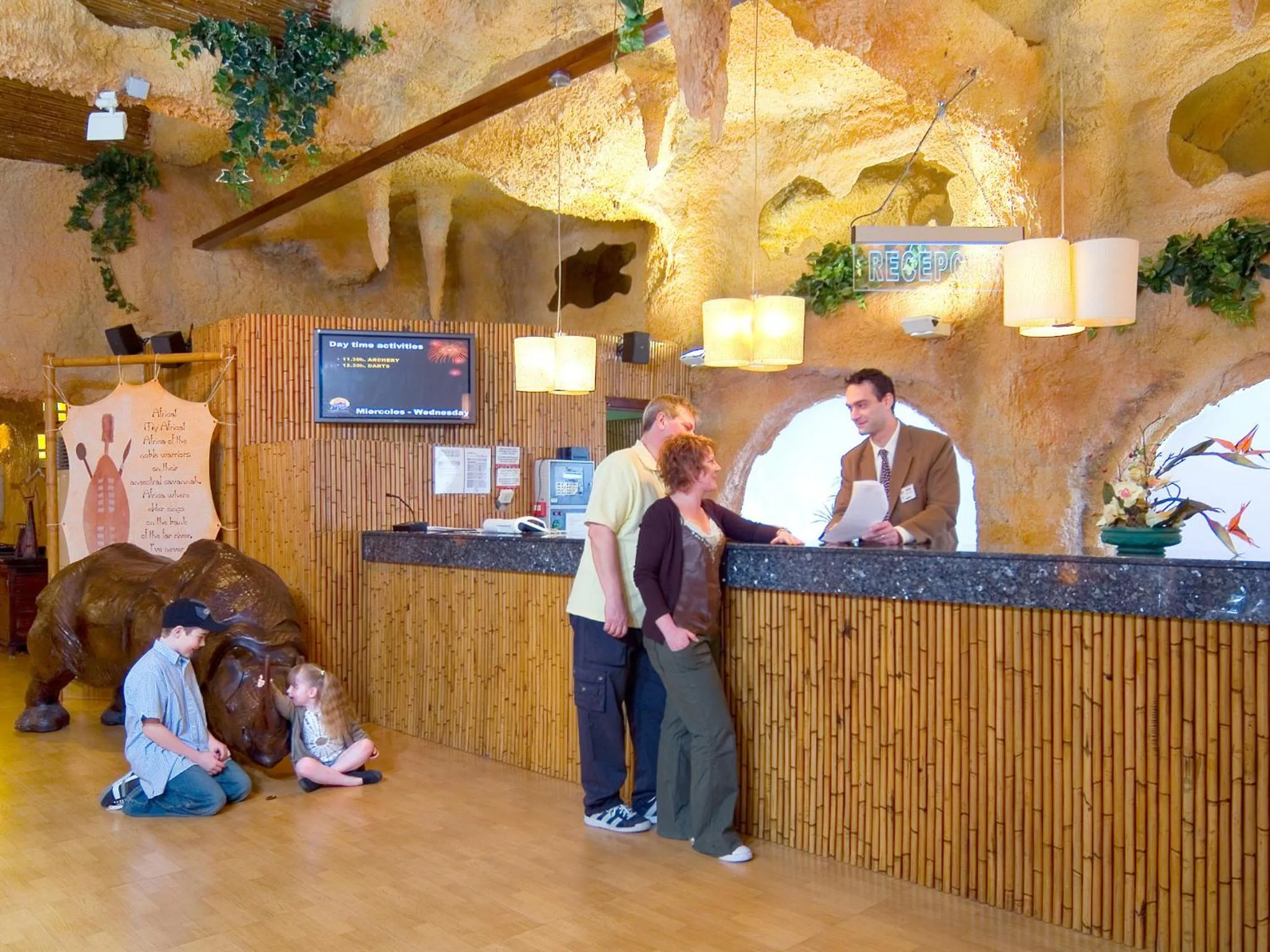 Lobby or reception in Magic Aqua Rock Gardens