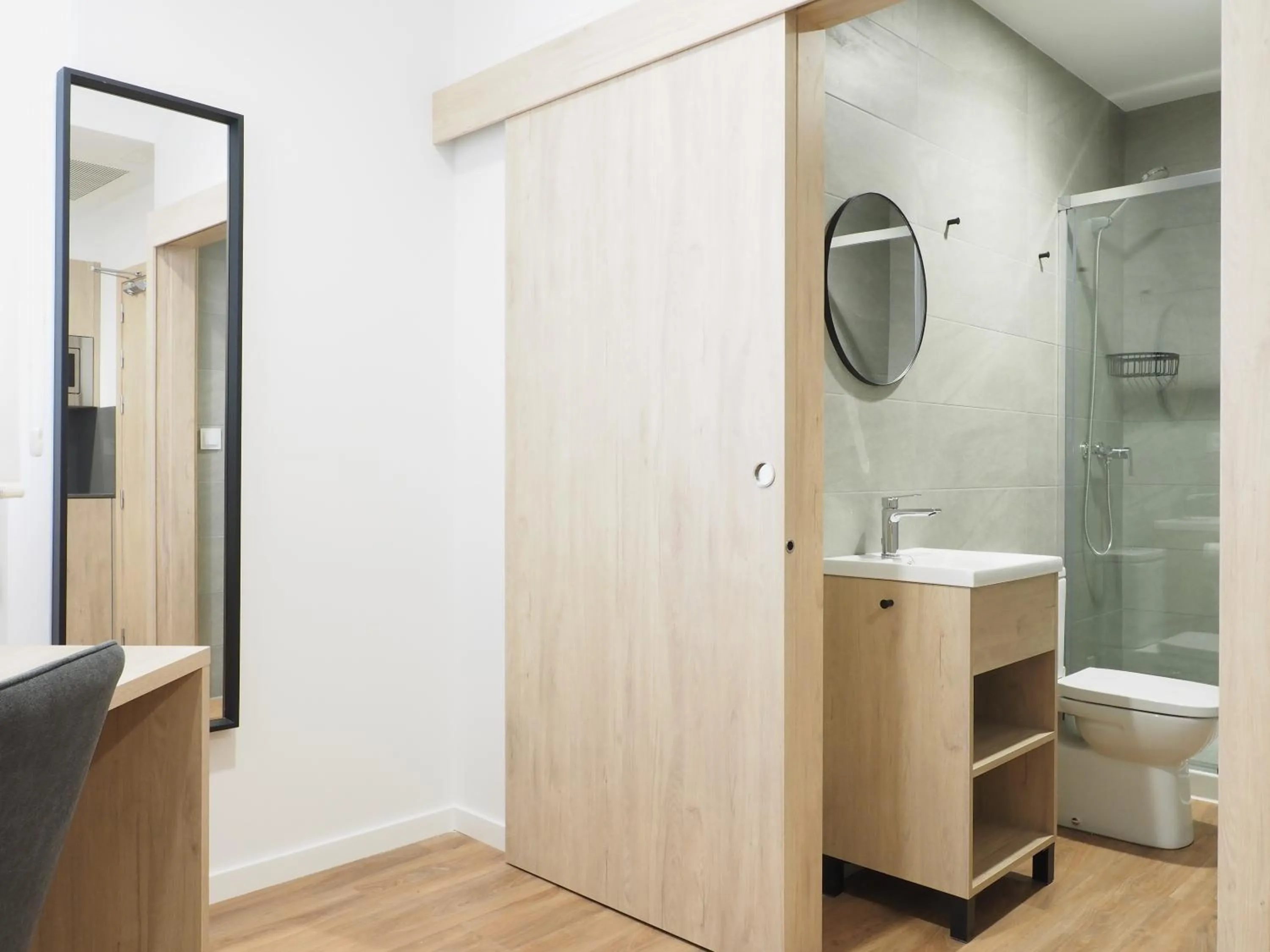 Shower in Micampus San Mamés Students Residence