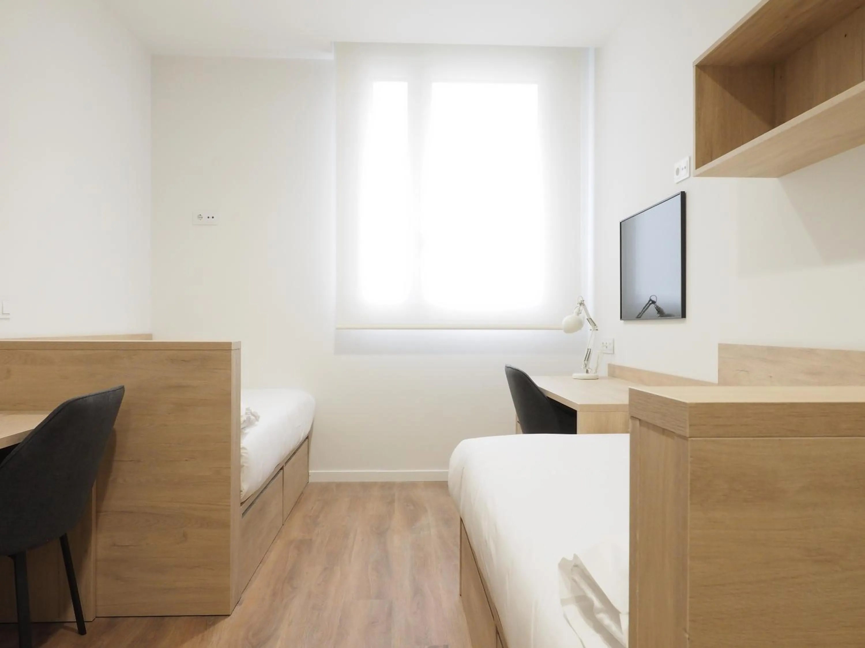 Photo of the whole room, Bed in Micampus San Mamés Students Residence