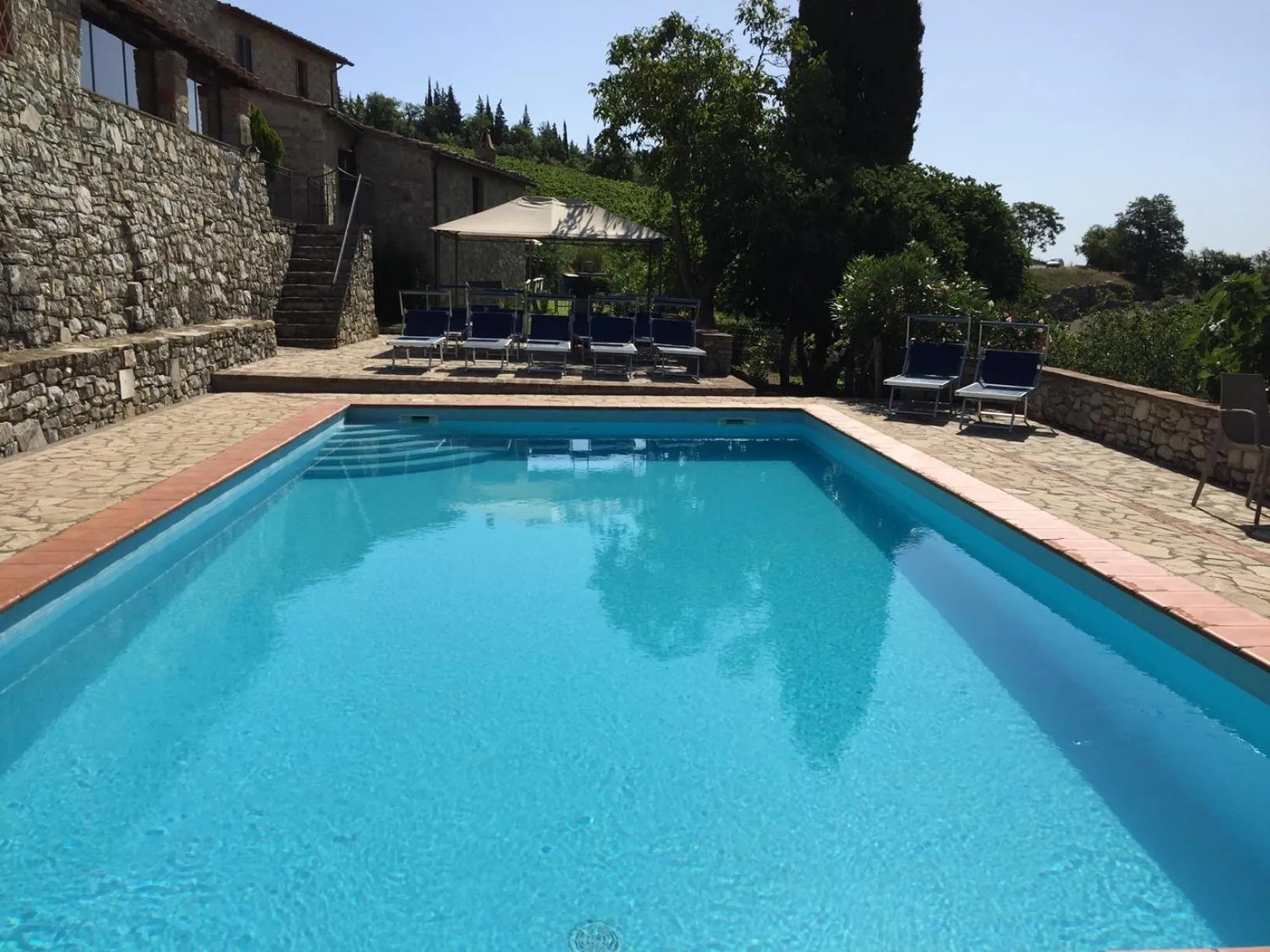 Swimming pool in Collelungo