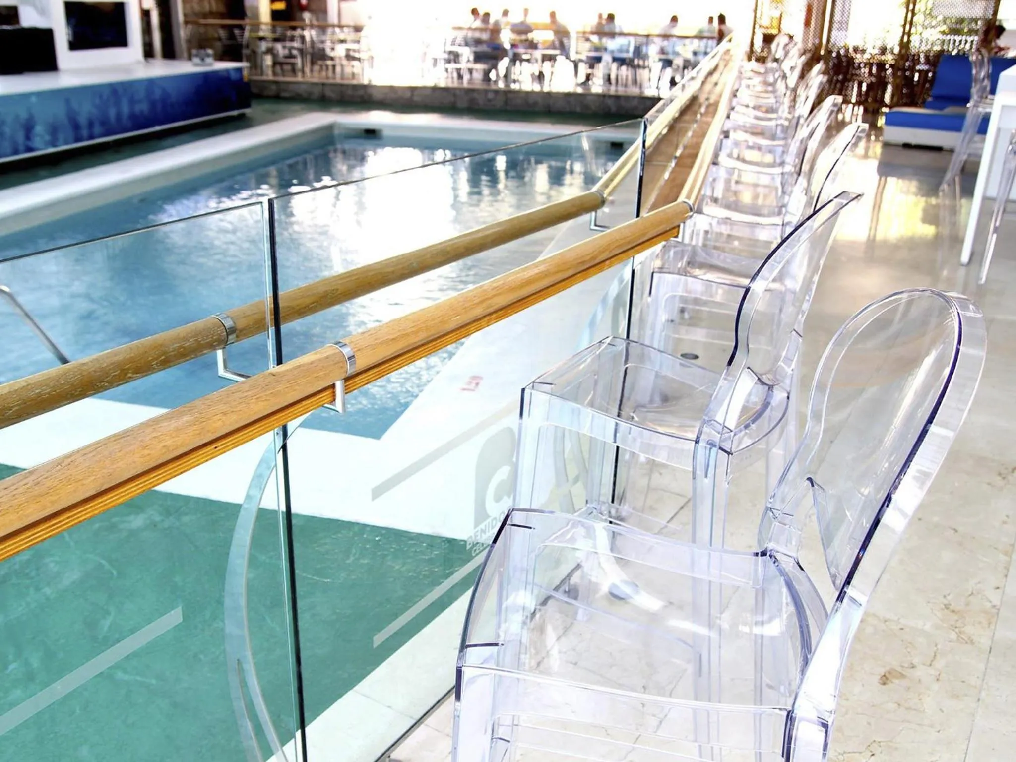 Swimming pool in BC Music Resort