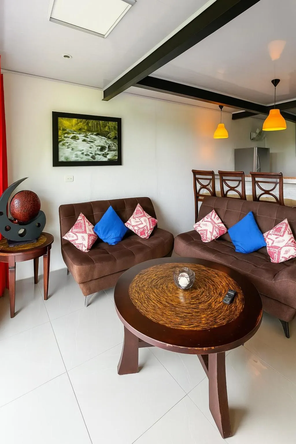 Living room in Vista del Pacifico Boutique Hotel