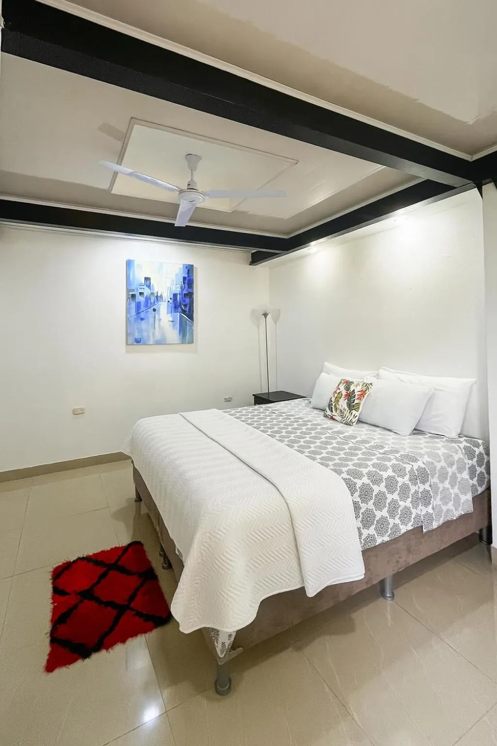 Bed in Vista del Pacifico Boutique Hotel