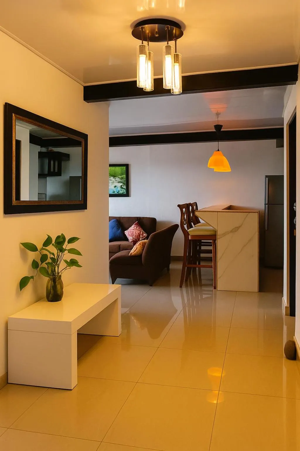 Living room in Vista del Pacifico Boutique Hotel