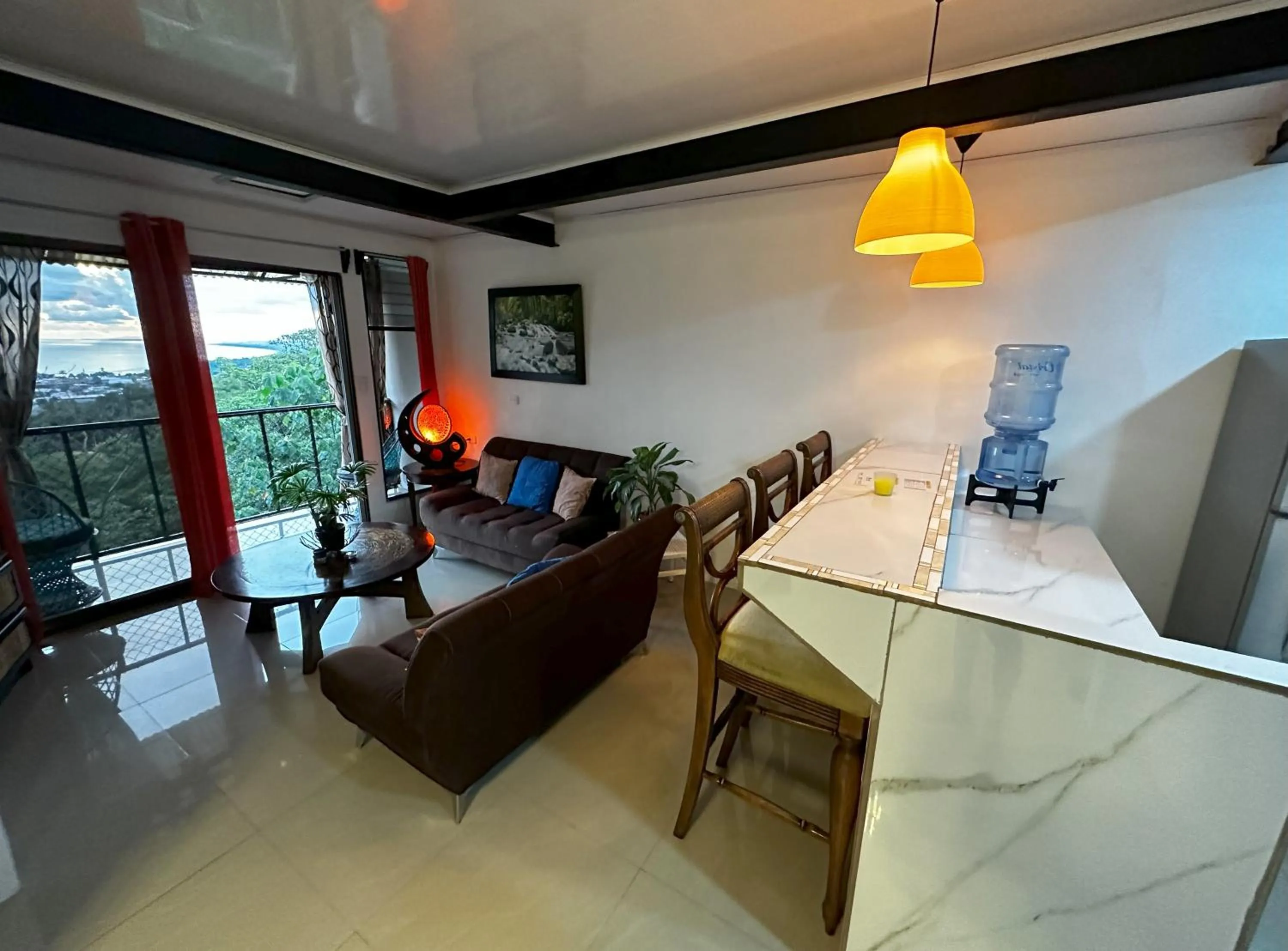 Living room in Vista del Pacifico Boutique Hotel