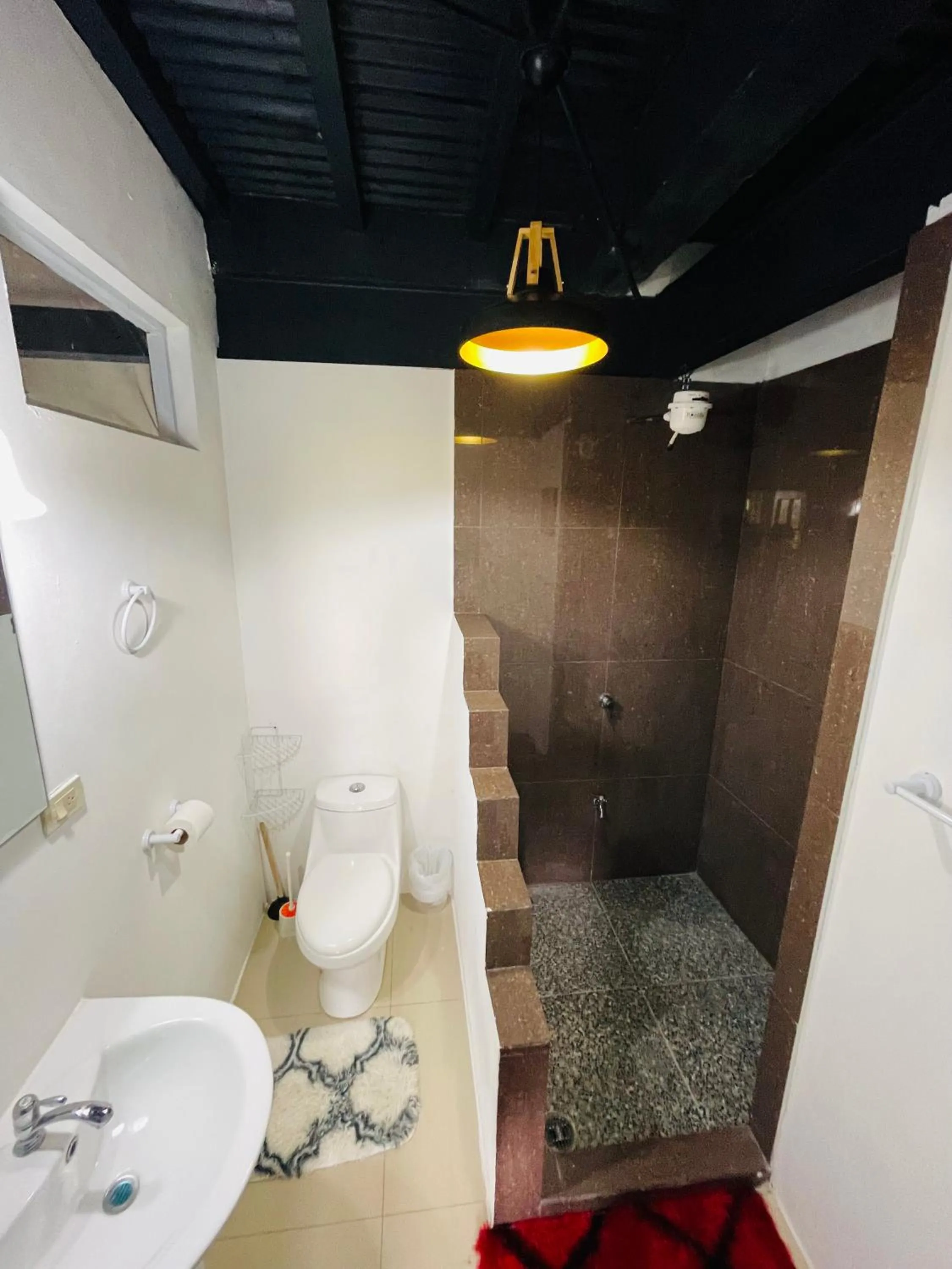 Toilet in Vista del Pacifico Boutique Hotel